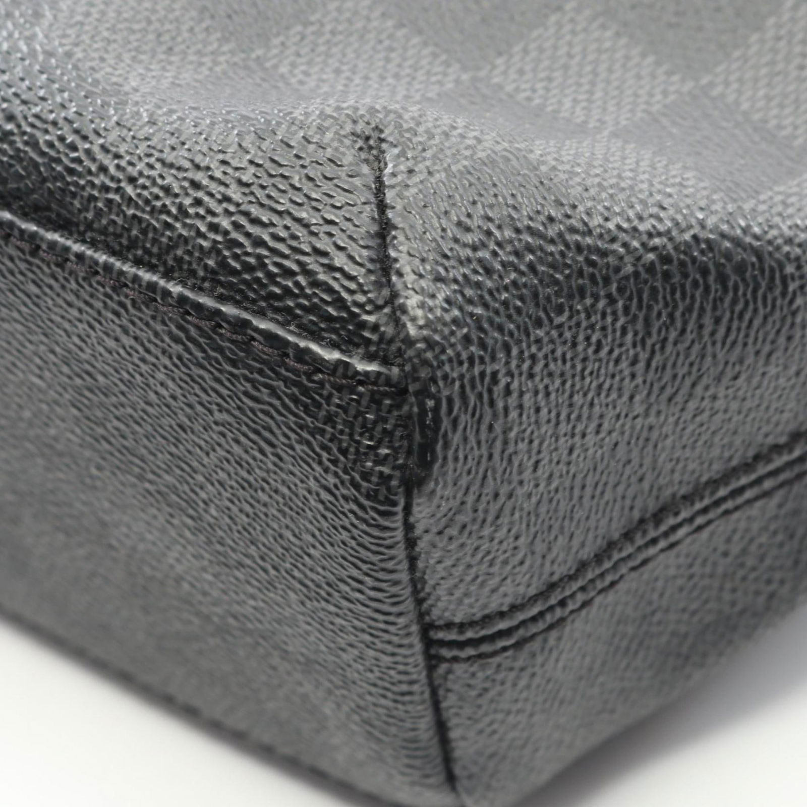 Leather - Louis Vuitton Shoulder Bag Pvc - Damier Graphite - Coated Canvas - 7