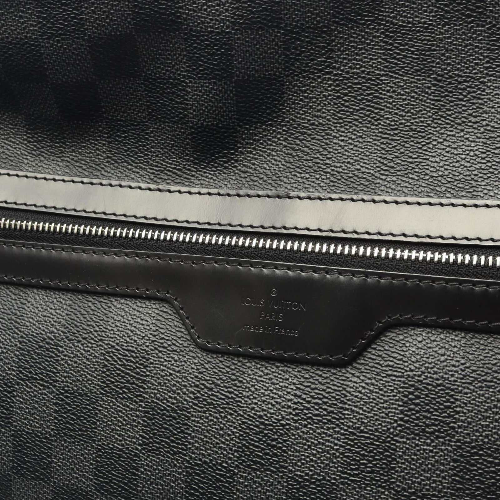 Leather - Louis Vuitton Shoulder Bag Pvc - Damier Graphite - Coated Canvas - 8