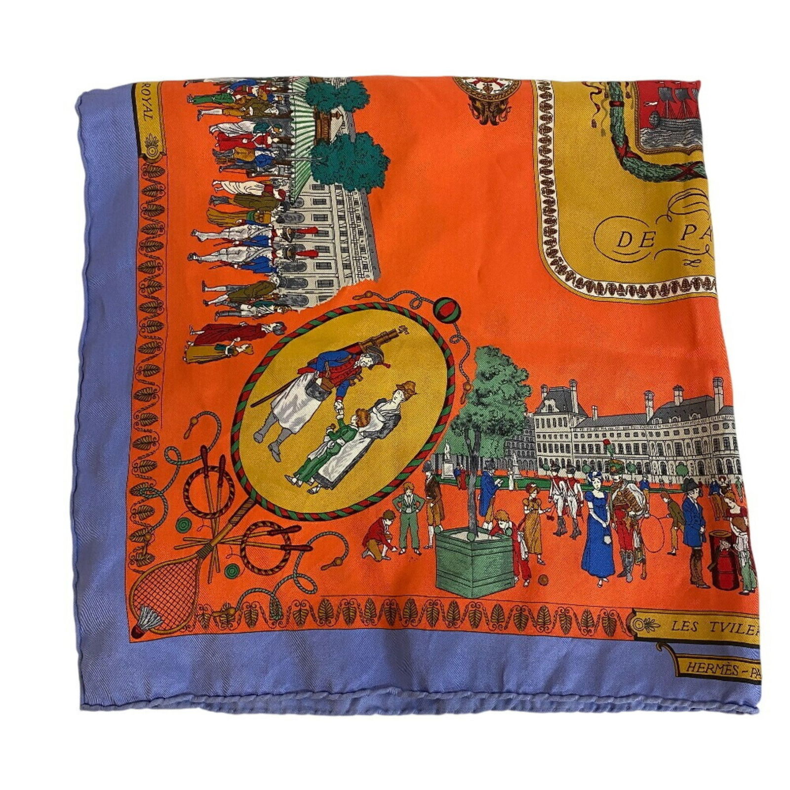 Silk Hermes Scarf - 3