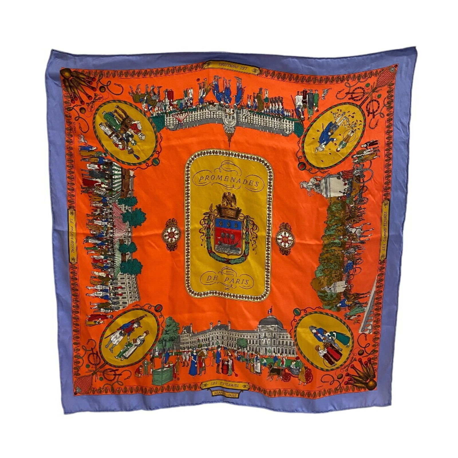 Silk Hermes Scarf - 6
