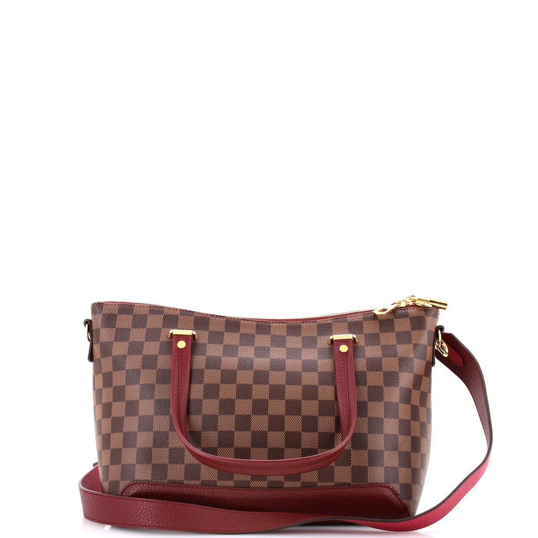 Leather Louis Vuitton Hyde Park Handbag Damier with - 3