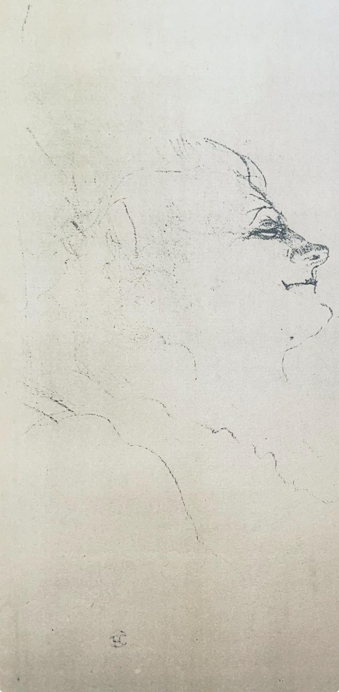 Lithograph - Henri de Toulouse-Lautrec - Composition - Images de Lautrec - 21 Planches en Couleurs - 2