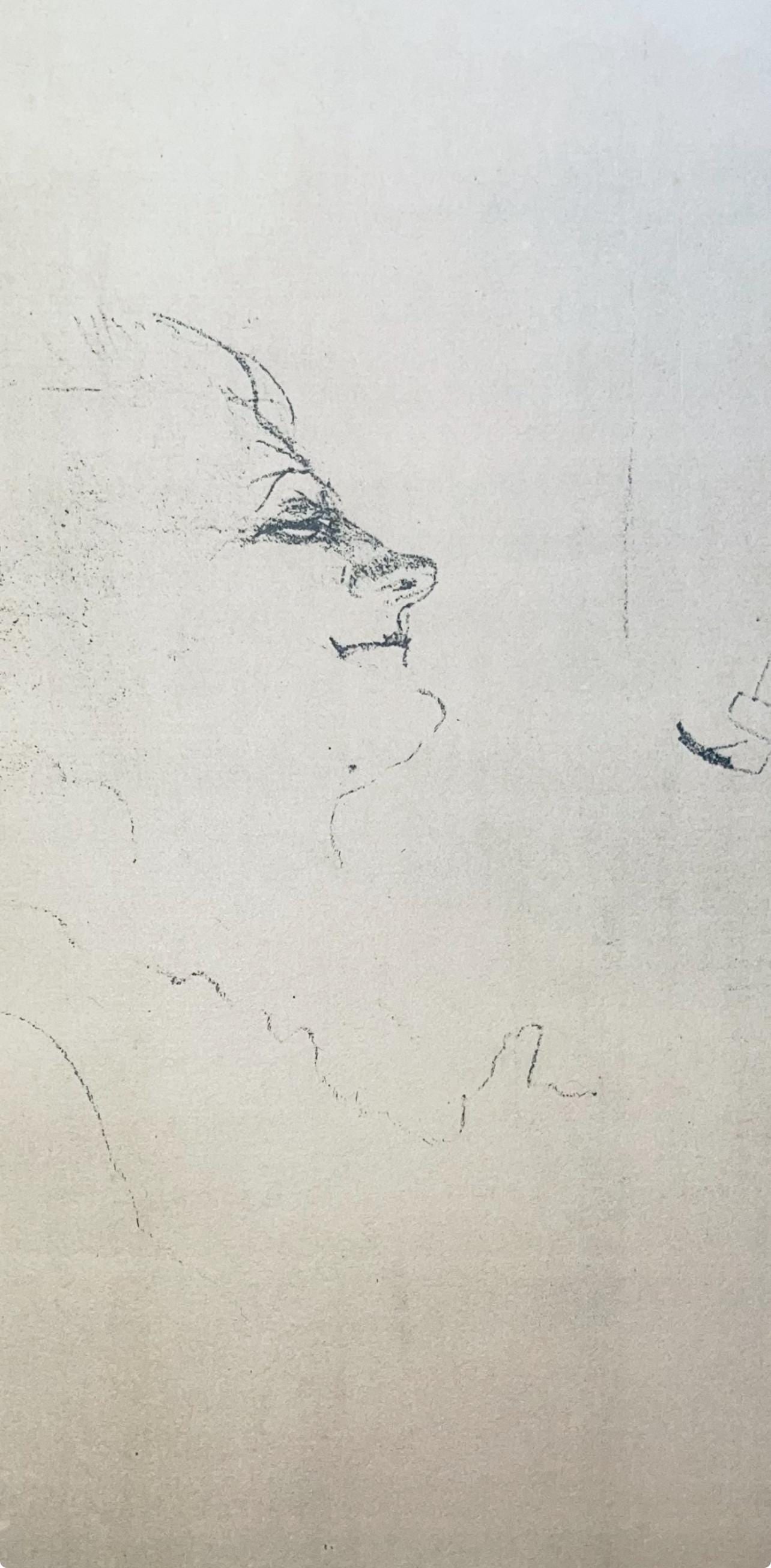 Lithograph - Henri de Toulouse-Lautrec - Composition - Images de Lautrec - 21 Planches en Couleurs - 3