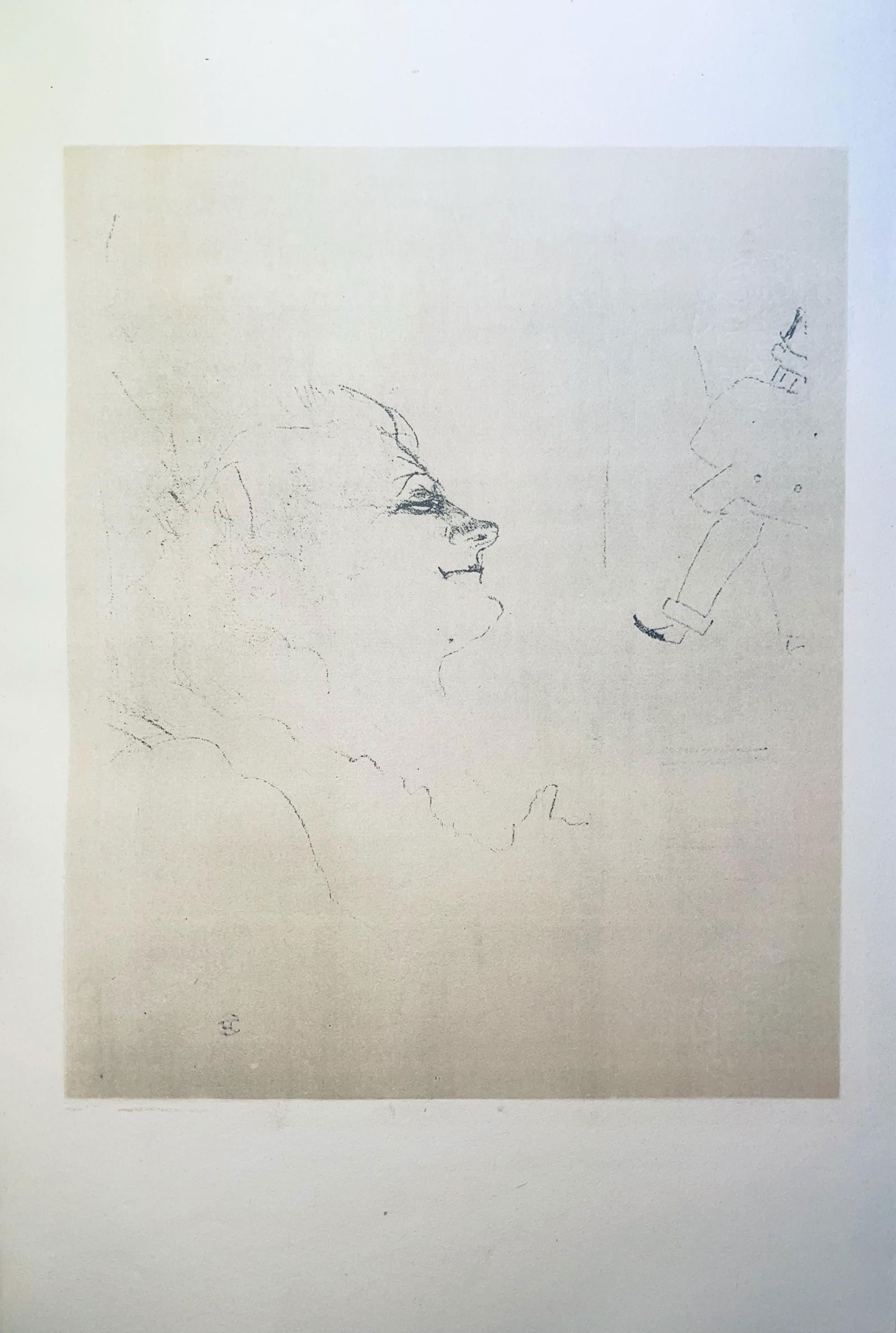 Lithograph - Henri de Toulouse-Lautrec - Composition - Images de Lautrec - 21 Planches en Couleurs - 5