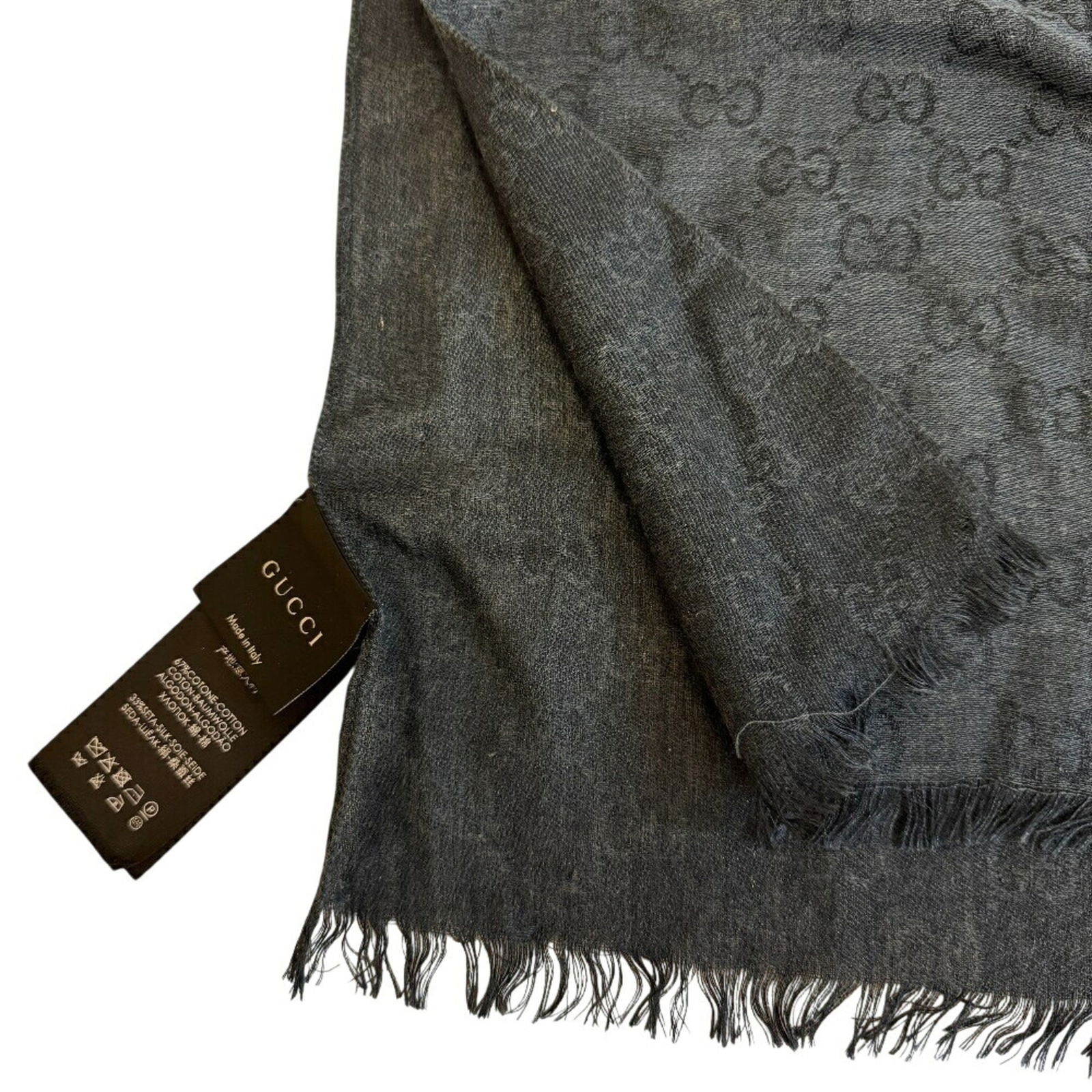 Cotton Gucci Stole - 7