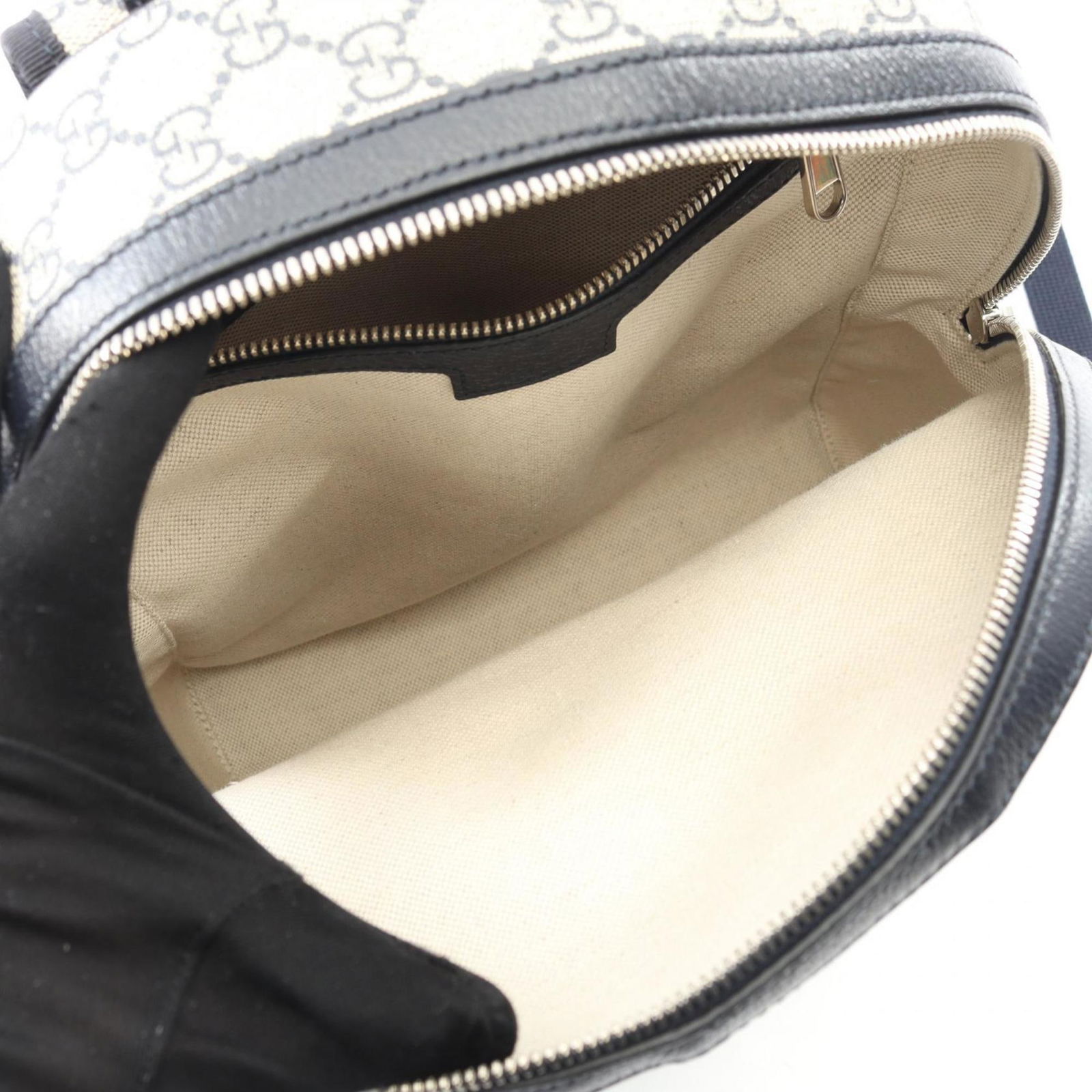 Leather - Gucci Backpack Pvc - Coated Canvas - 3