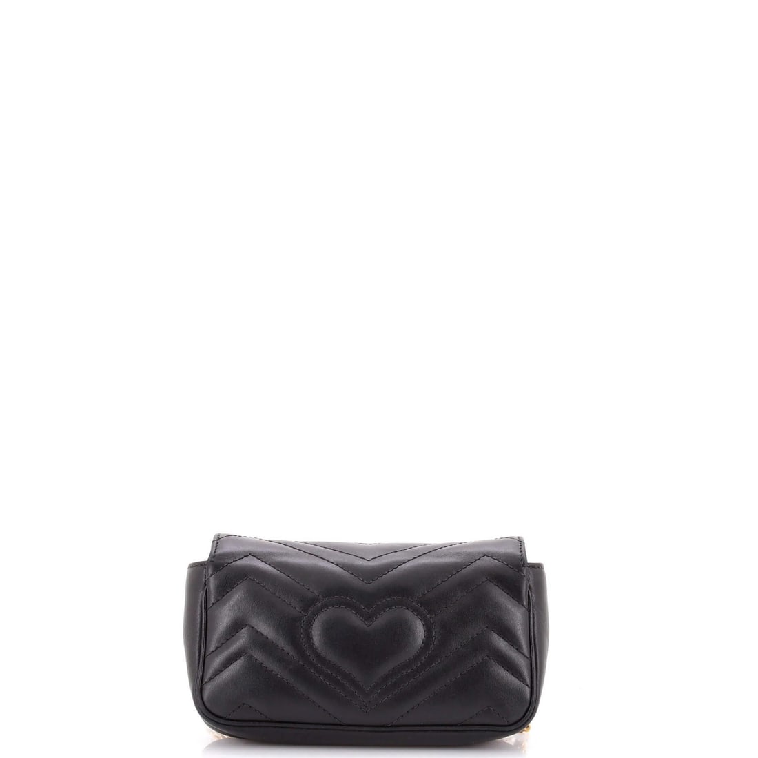 Mini Gucci GG Marmont Flap Bag Matelasse Leather Super - 3