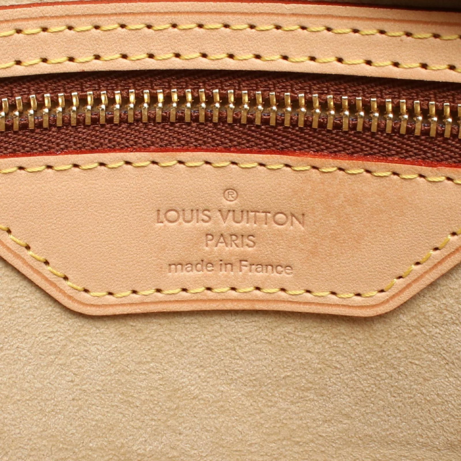 Leather - Louis Vuitton Tote Bag Pvc - Coated Canvas - Monogram - 4