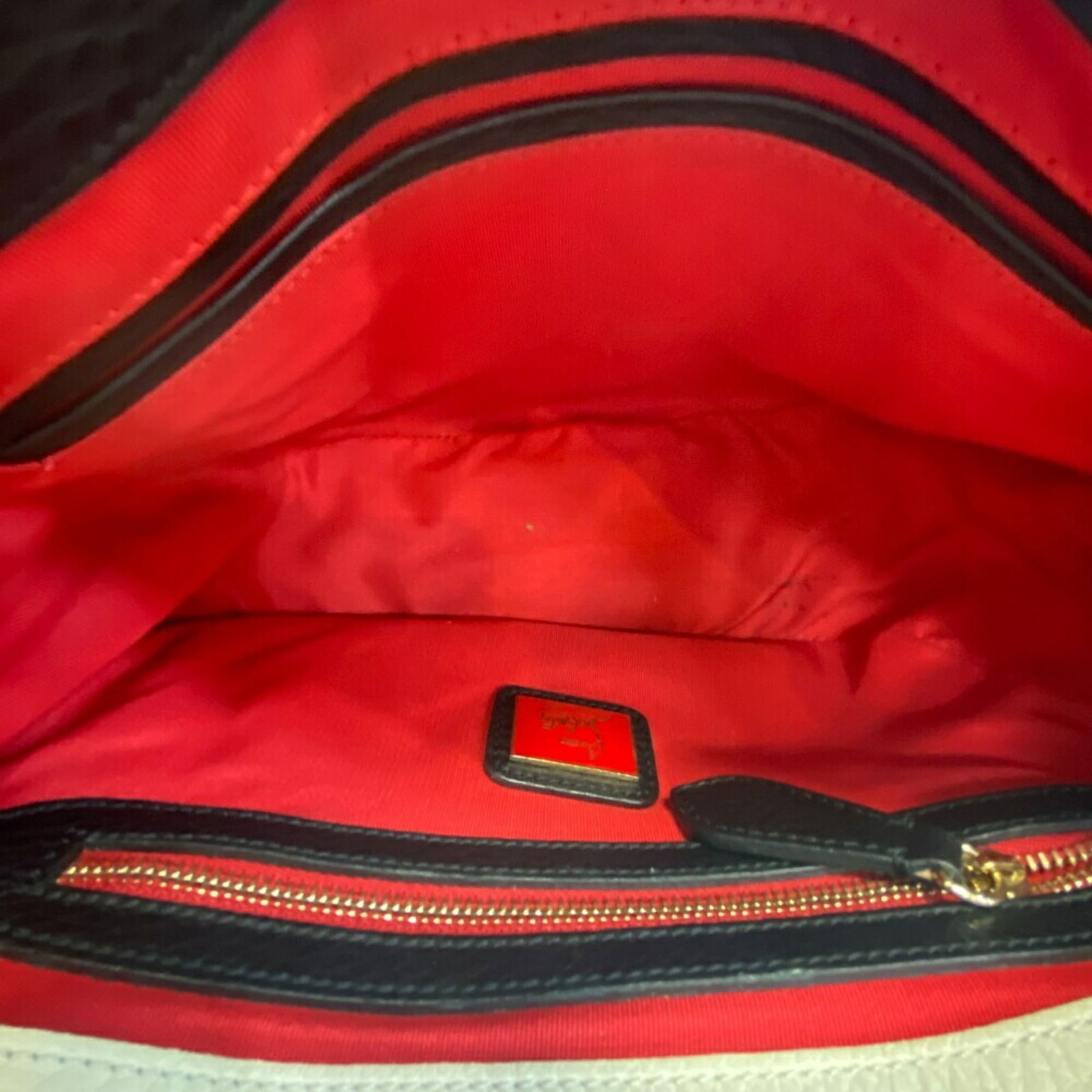 Leather Christian Louboutin Shoulder Bag - 7