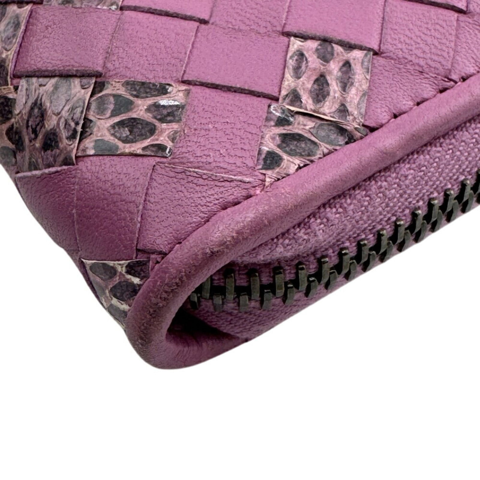 Leather Bottega Veneta Long Wallet (Bi-Fold) - 4