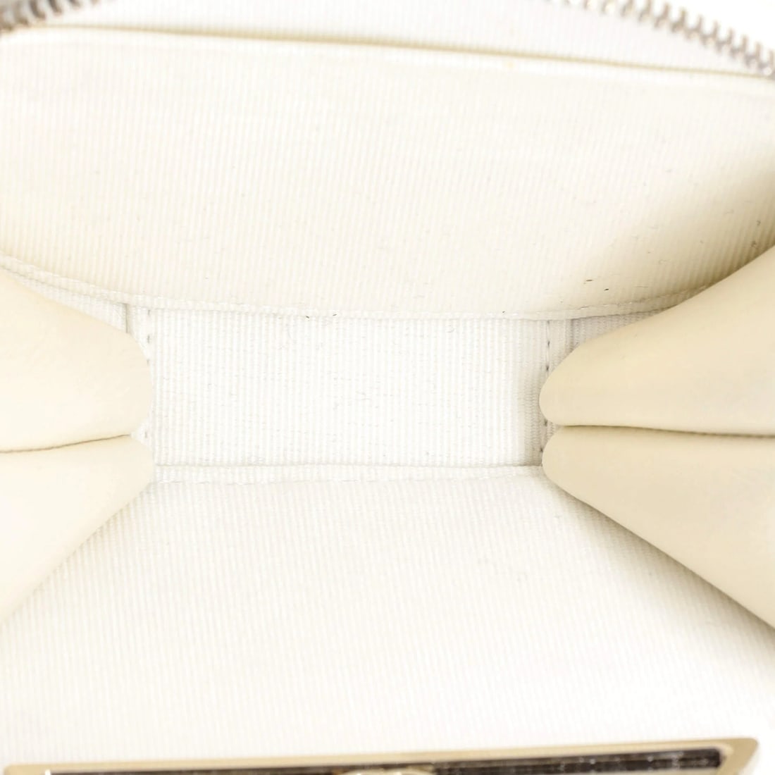 Small Chanel Handle with Care Round Vanity Case with Chain Quilted Caviar - 6