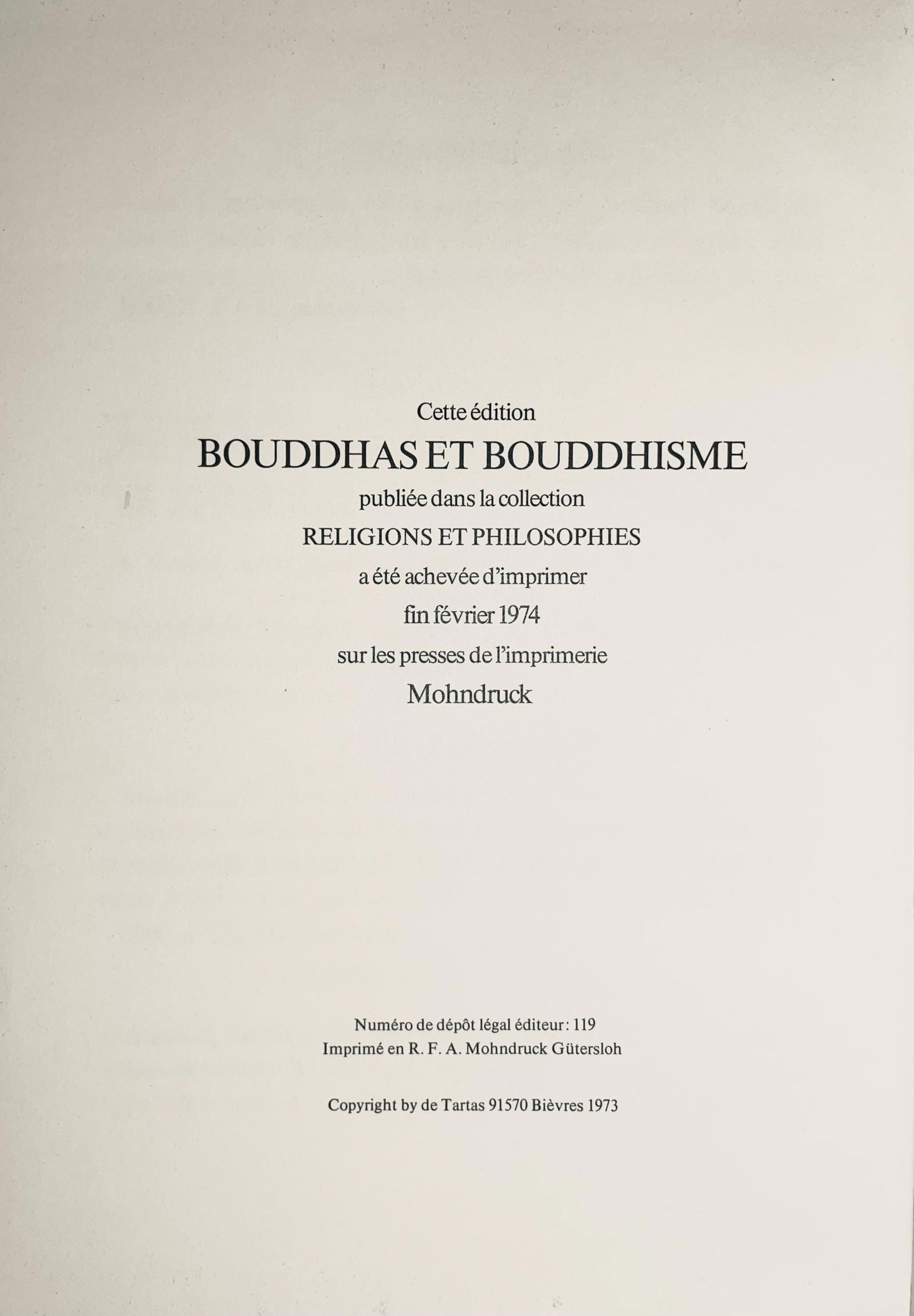 Lithograph - Jean Carzou - Composition - Ce Panorama du Bouddhisme - 6