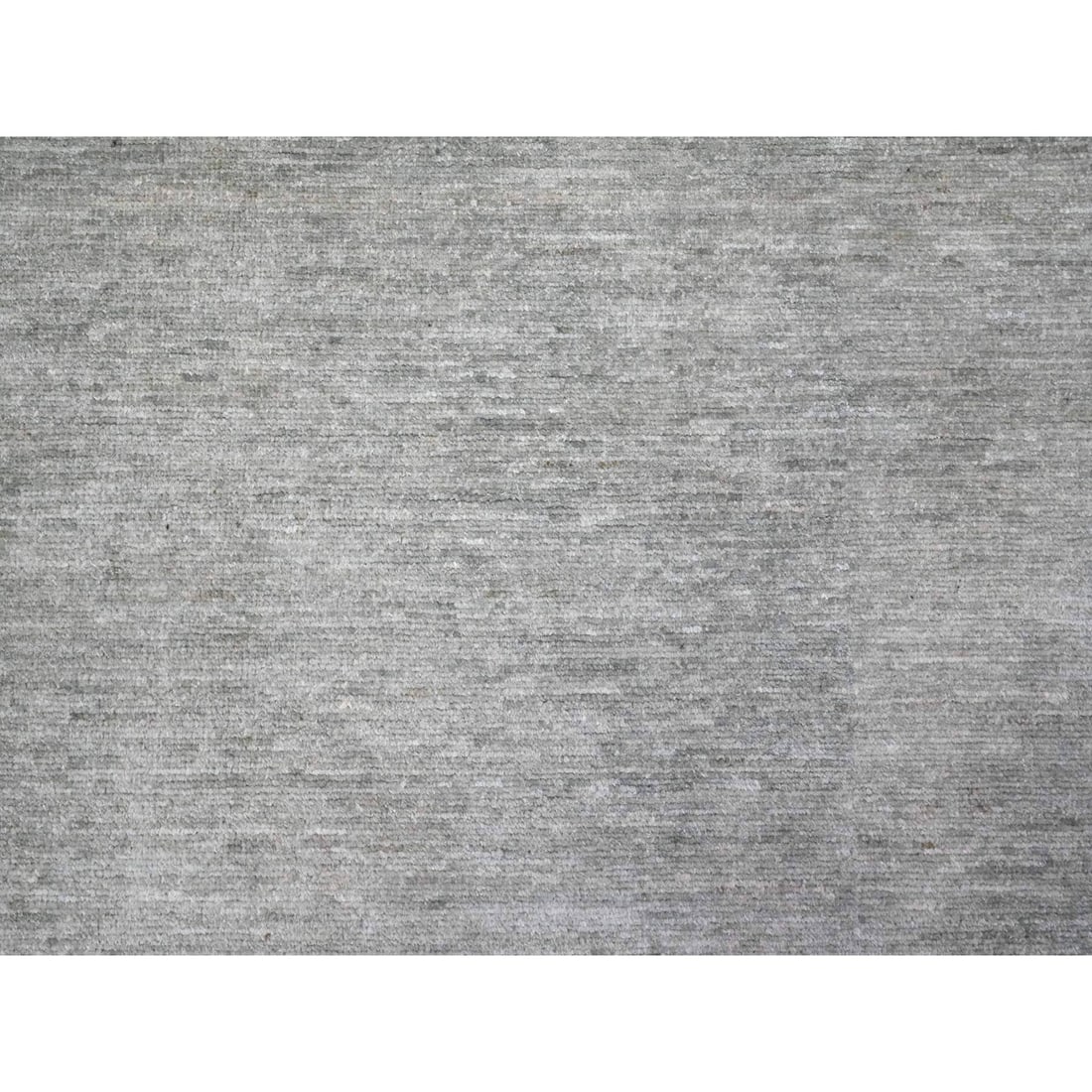 Rug 8'8"x11'9" Glacier Gray Hand Knotted Wool Modern Peshawar Oriental - 9