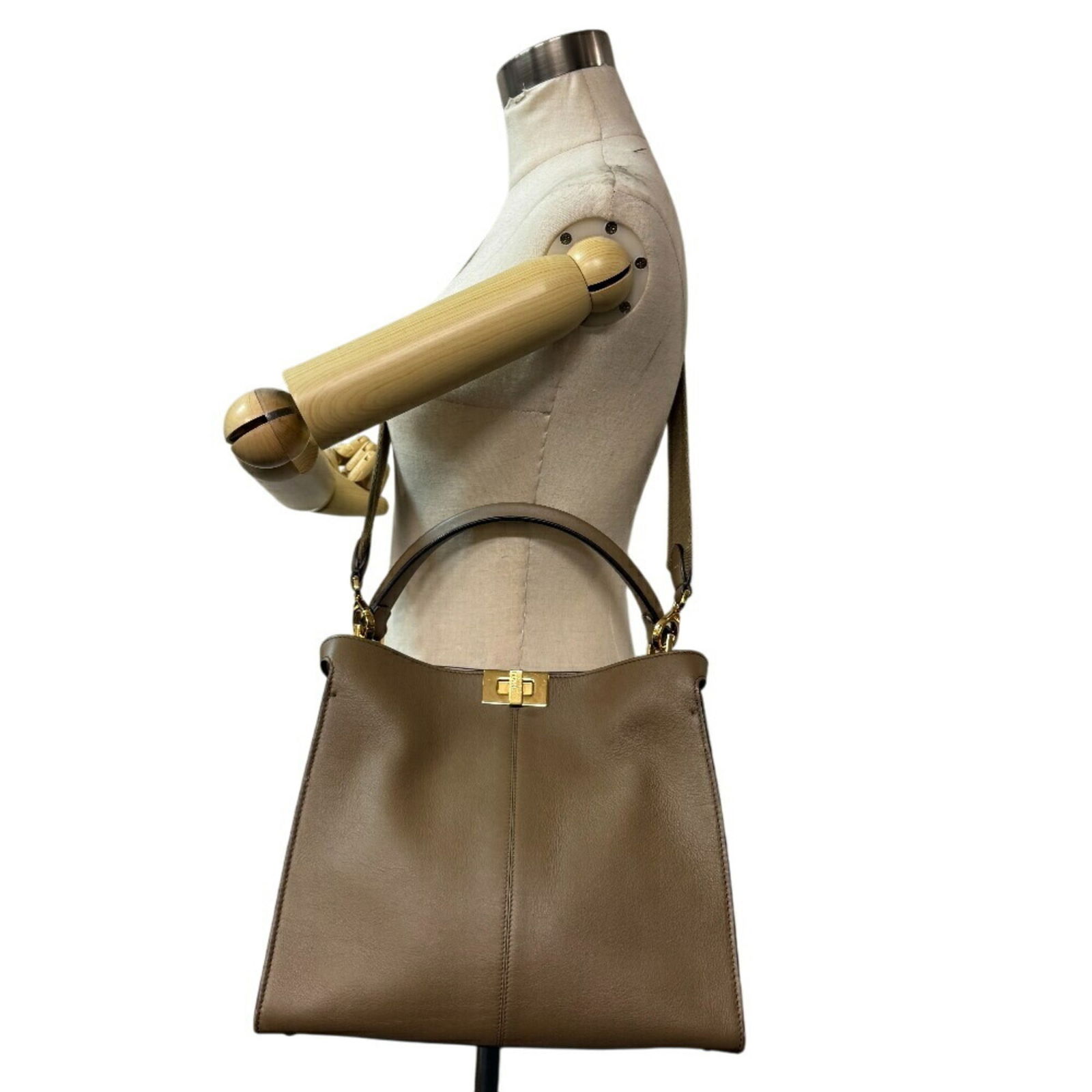 Leather Fendi Handbag - 12