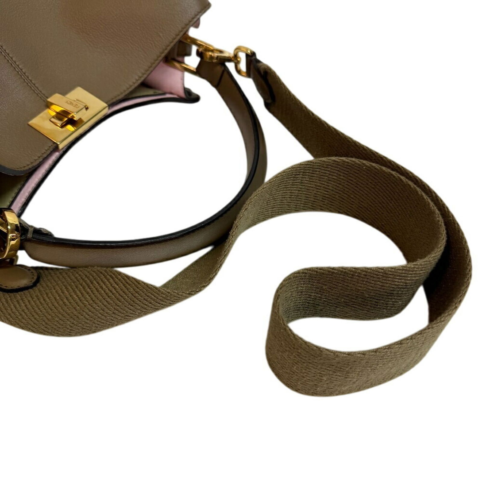 Leather Fendi Handbag - 3