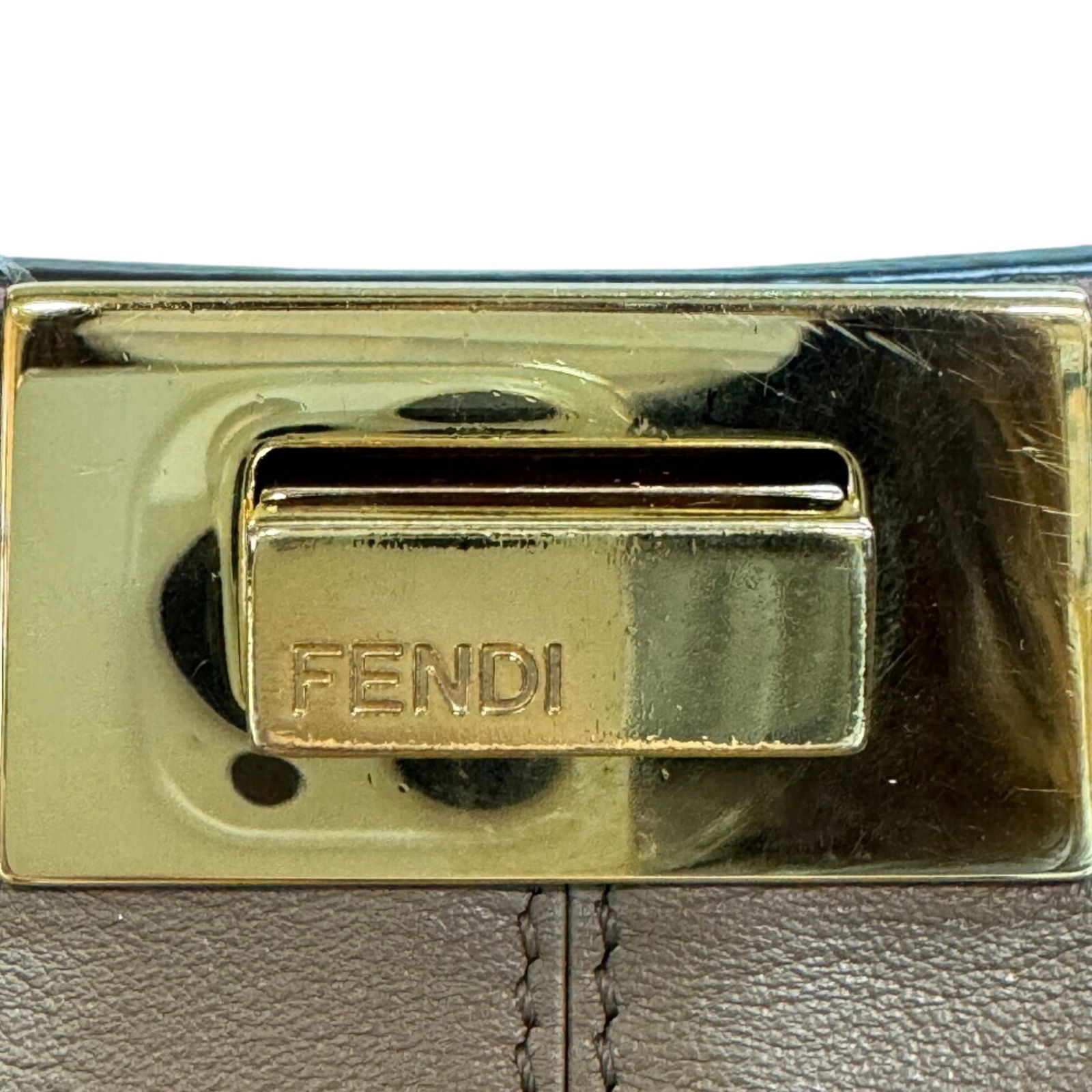 Leather Fendi Handbag - 7