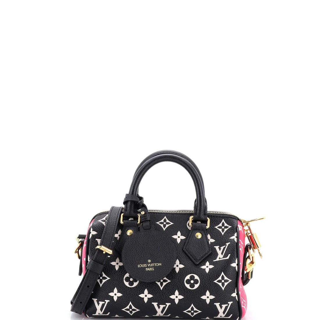 Empreinte Louis Vuitton Speedy Bandouliere Bag Spring in the City Monogram: Empreinte Louis Vuitton Speedy Bandouliere Bag Spring in the City Monogram This listing features Empreinte Louis Vuitton Speedy Bandouliere Bag Spring in the City Monogram. Item specifics are