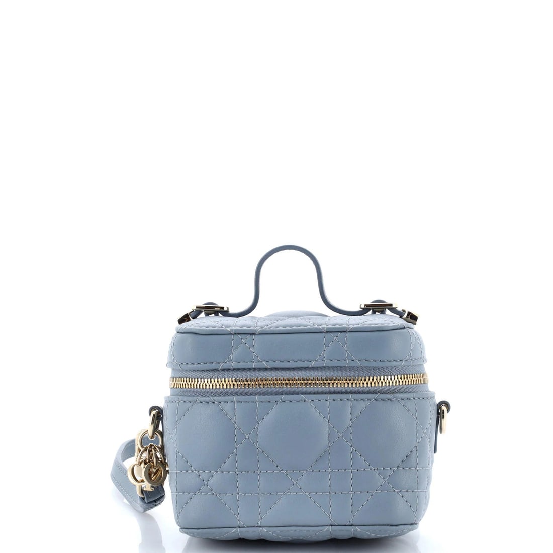 Micro Christian Dior Lady Dior Vanity Case Cannage Quilt Lambskin: Micro Christian Dior Lady Dior Vanity Case Cannage Quilt Lambskin This listing features Micro Christian Dior Lady Dior Vanity Case Cannage Quilt Lambskin. Item specifics are provided below. Item Speci