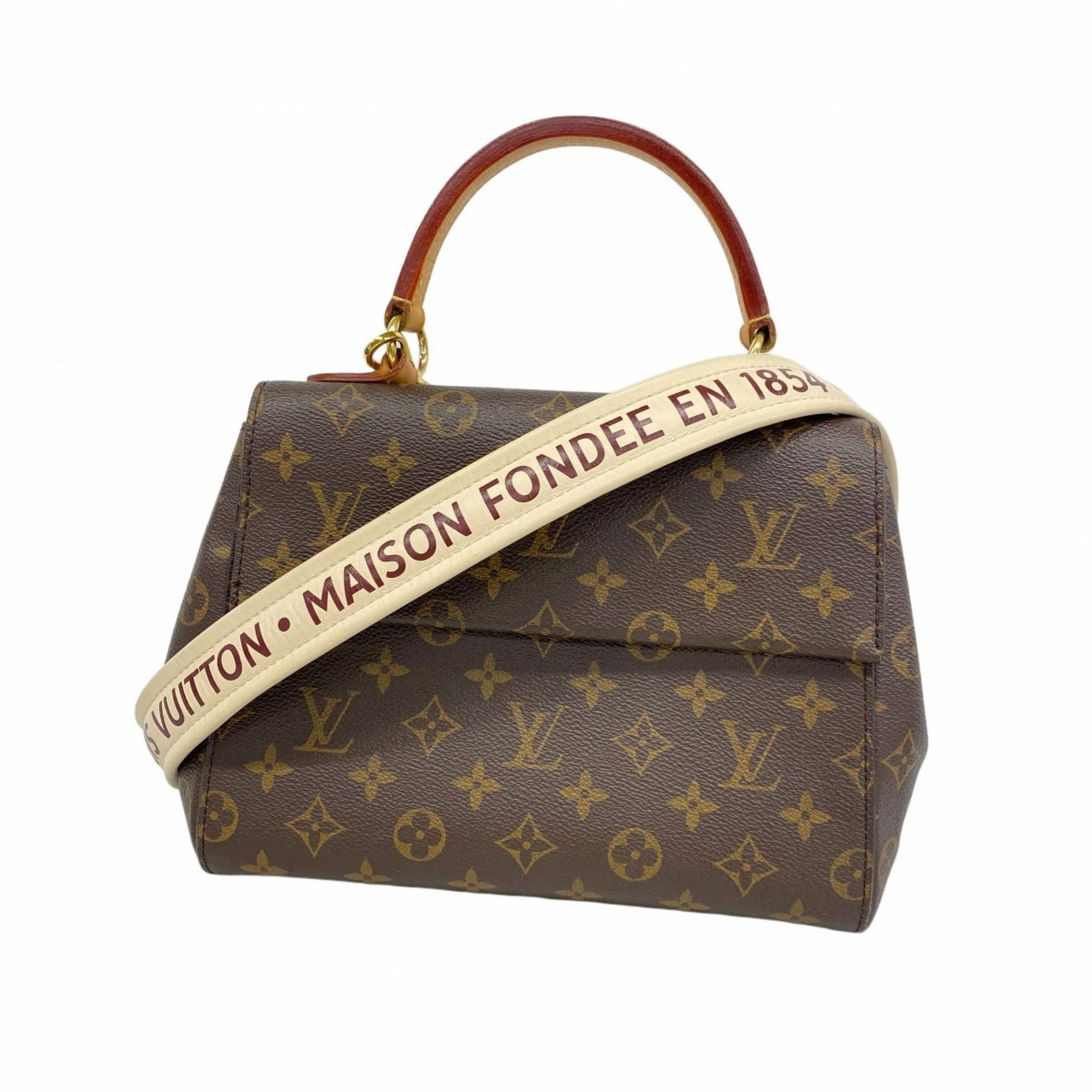 Handbag Louis Vuitton: Handbag Louis Vuitton This listing features Handbag Louis Vuitton. Item specifics are provided below. Item Specifics: Brand: Louis Vuitton Type: Handbag Color: Brown, Cream Gender: Women Size (Hxwxd):