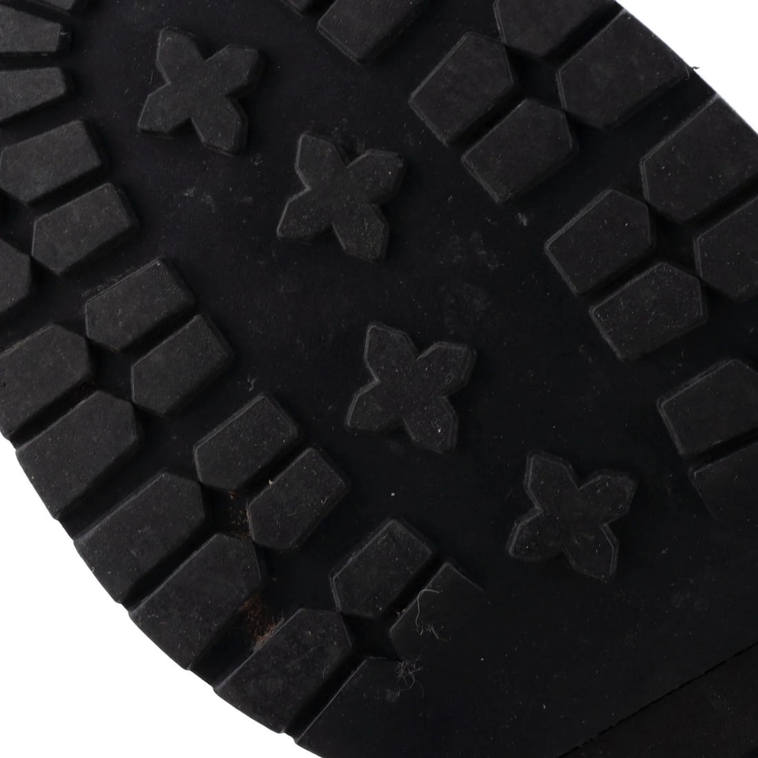 Zucca Fendi Women's Rockoko Combat Boots Leather with Knit Stretch Fabric and - 6