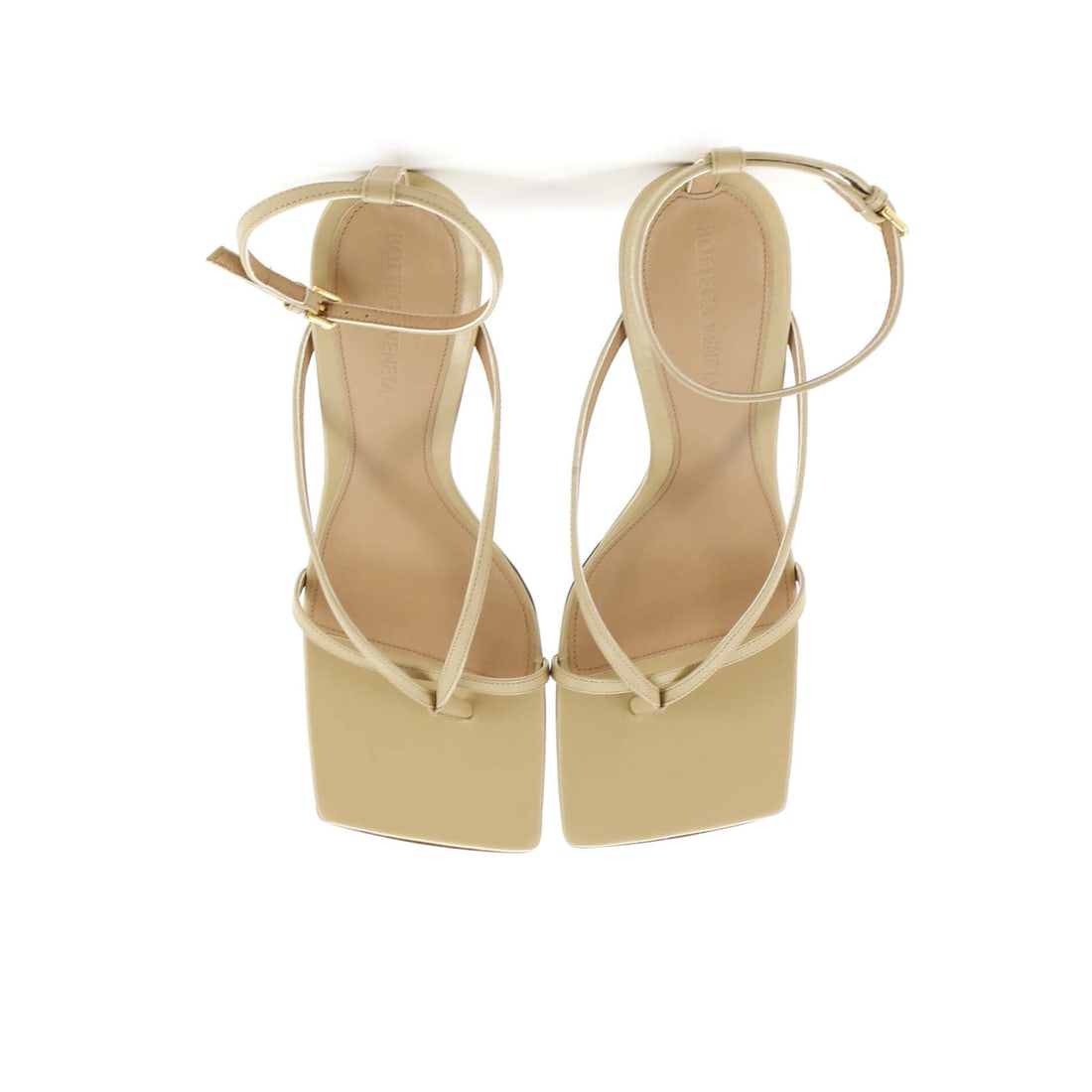 Leather Bottega Veneta Women's Stretch Strap Wedge Sandals - 2