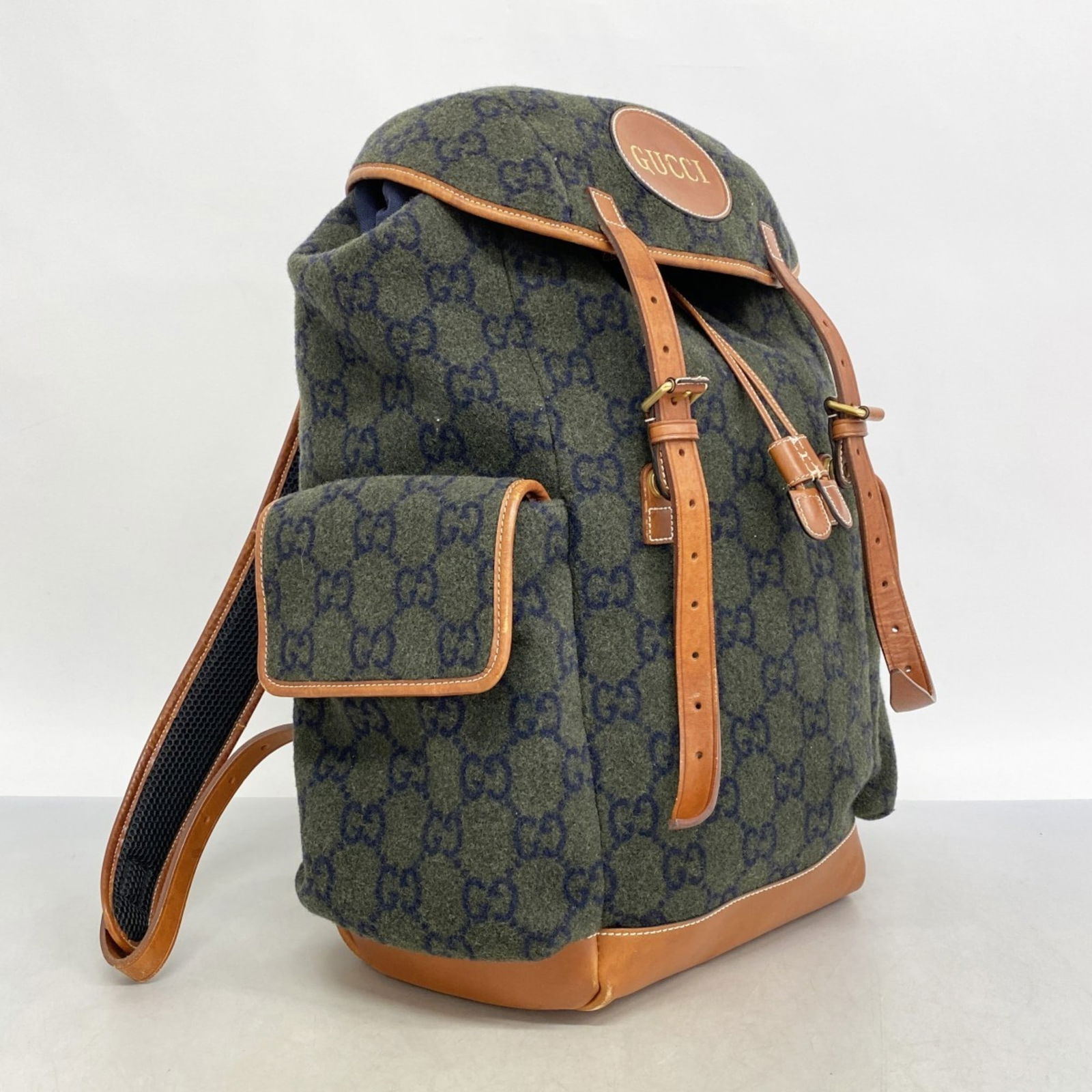 Wool Gucci Backpack - 2