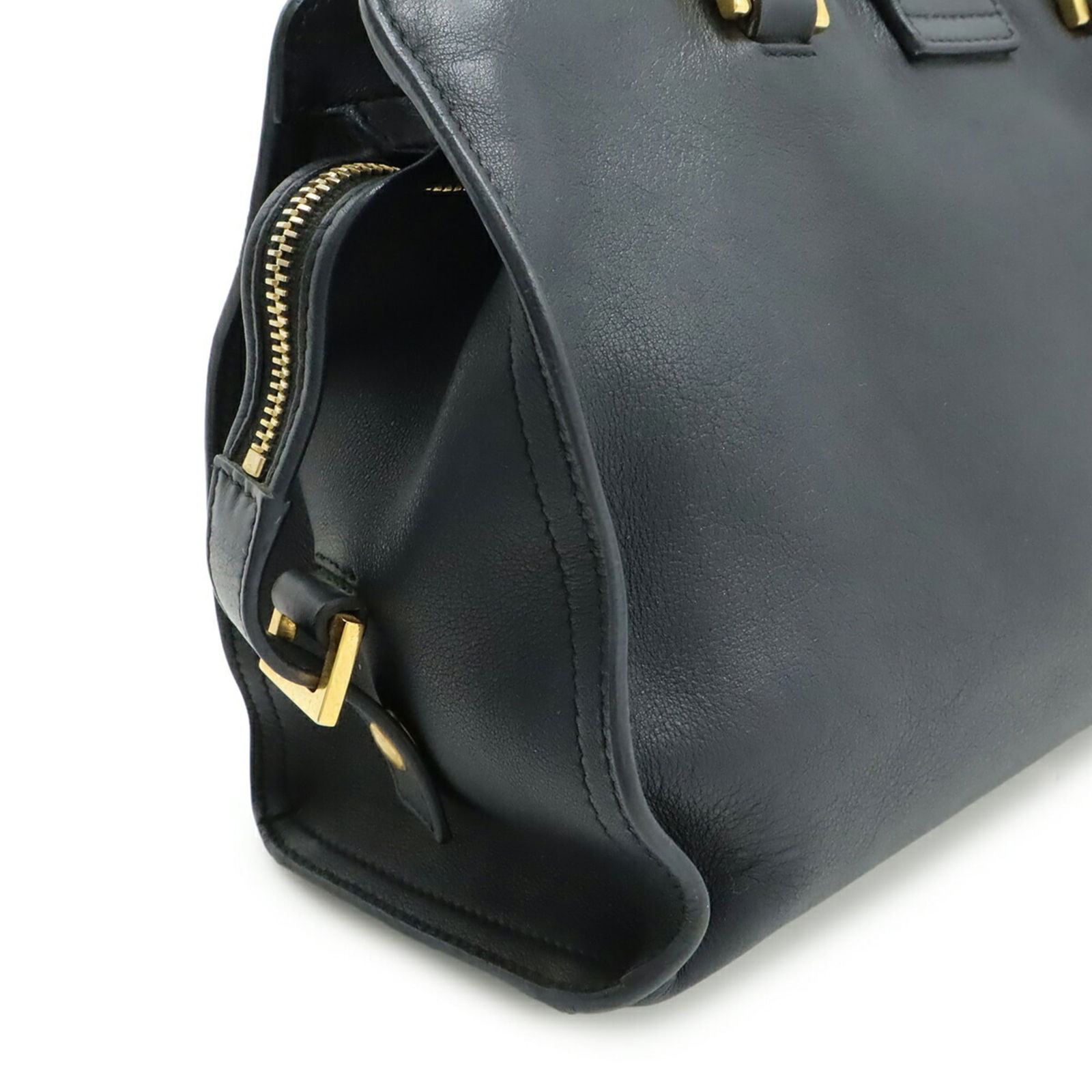 Leather Yves Saint Laurent Handbag - 9