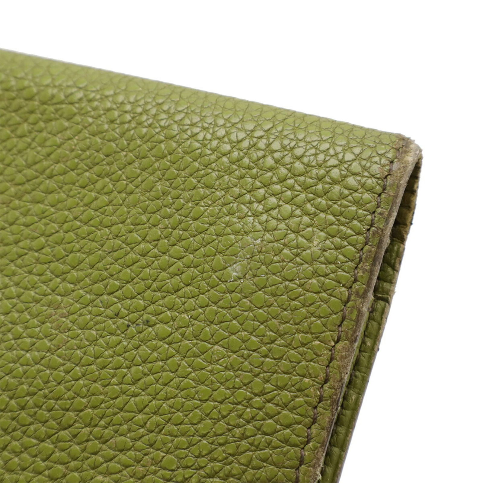 Leather Hermes Long Wallet (Bi-Fold) Togo - 5