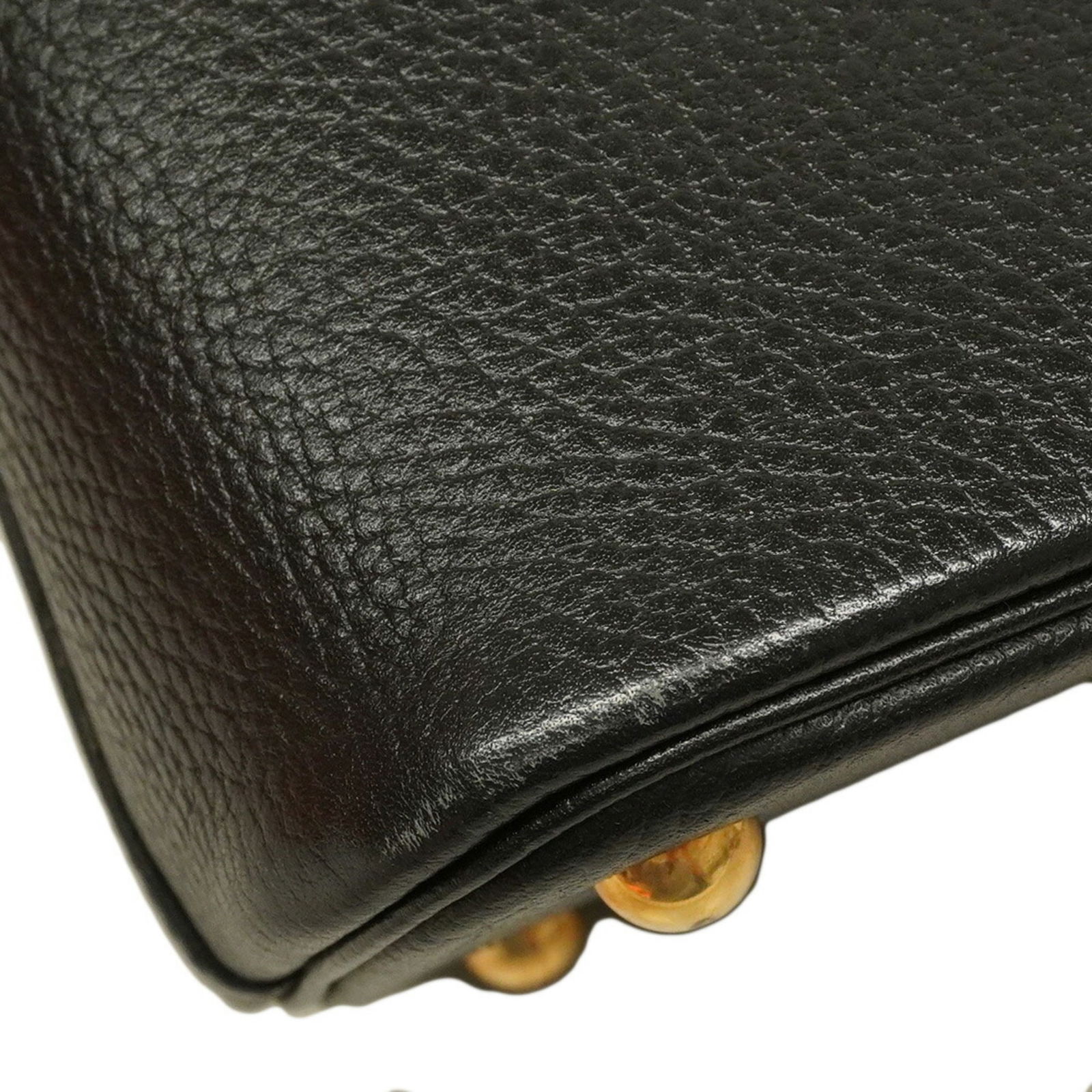 Leather Hermes Handbag Ardennes - 6