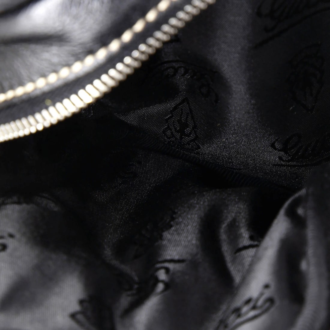 Leather Gucci Crest Double Belt Bag - 5