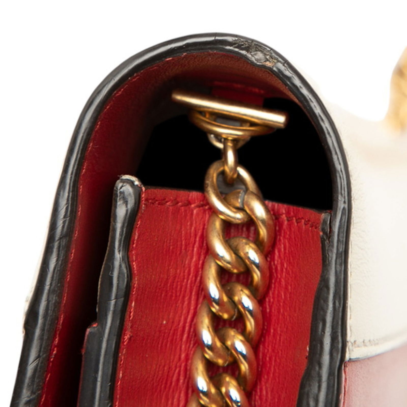 Leather Gucci Shoulder Bag - 4