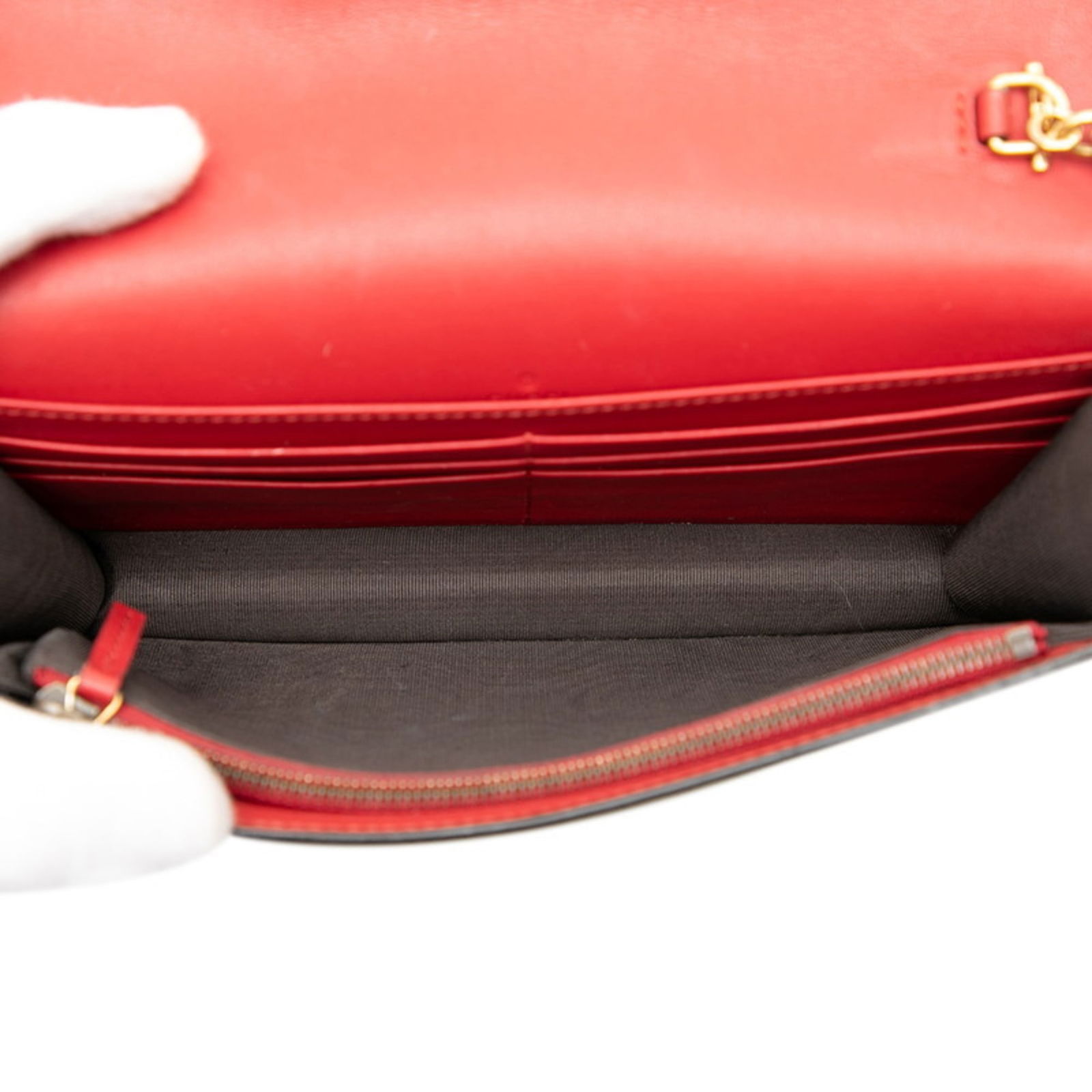 Leather Gucci Shoulder Bag - 6