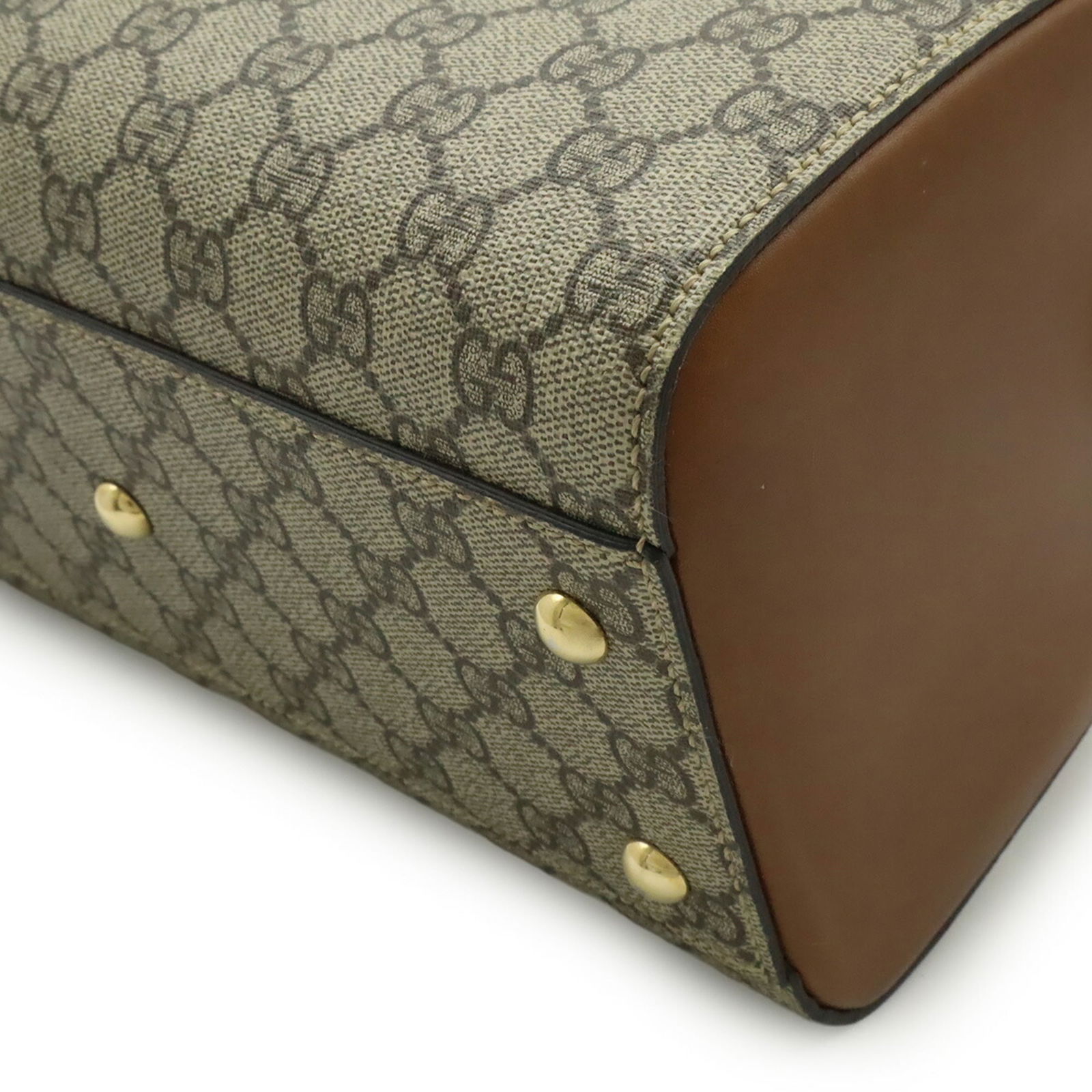 Leather - Gucci Handbag - Shoulder Bag Gg Supreme - Canvas - 4