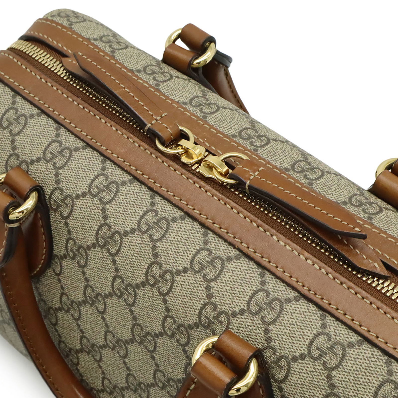 Leather - Gucci Handbag - Shoulder Bag Gg Supreme - Canvas - 6