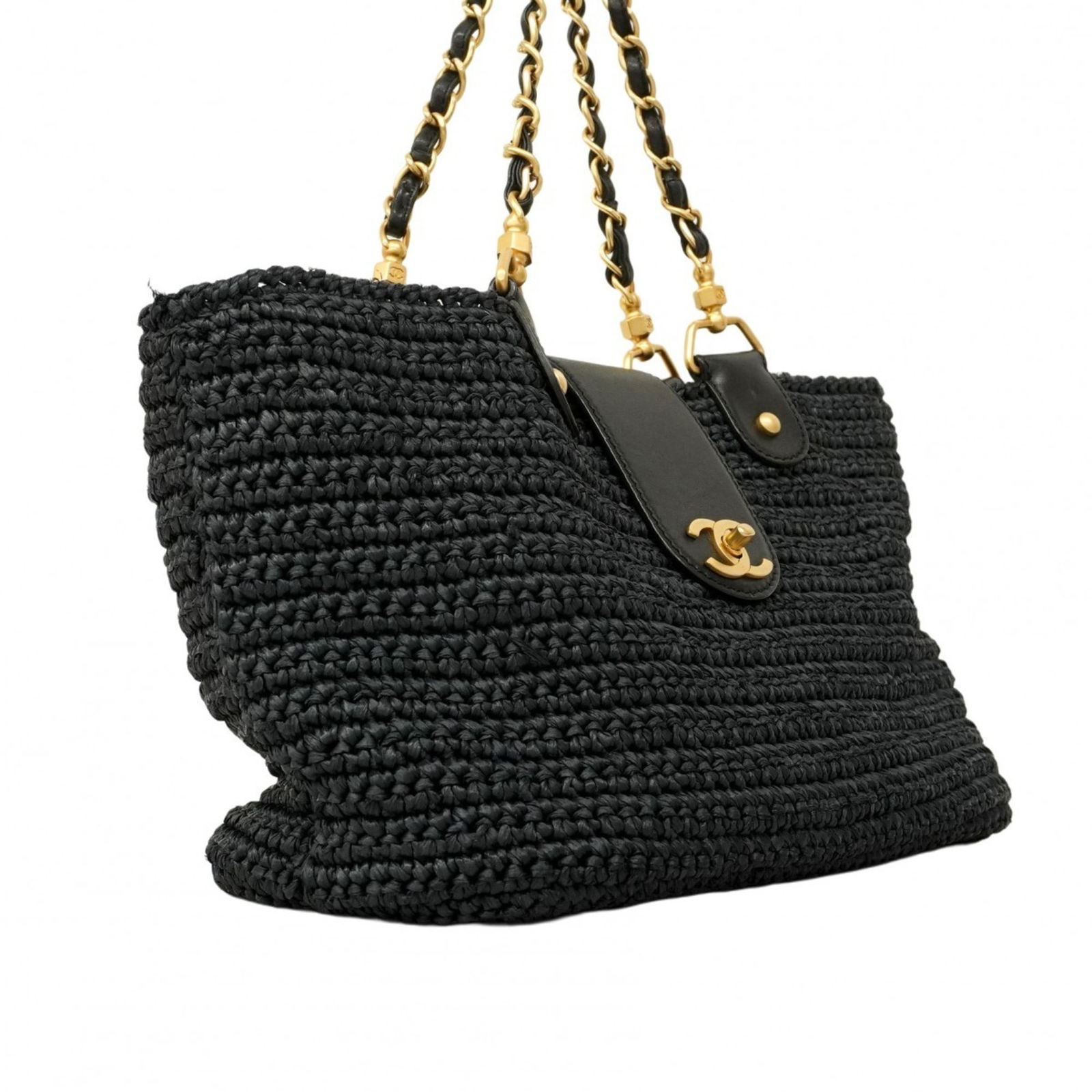 Raffia Chanel Tote Bag - 2
