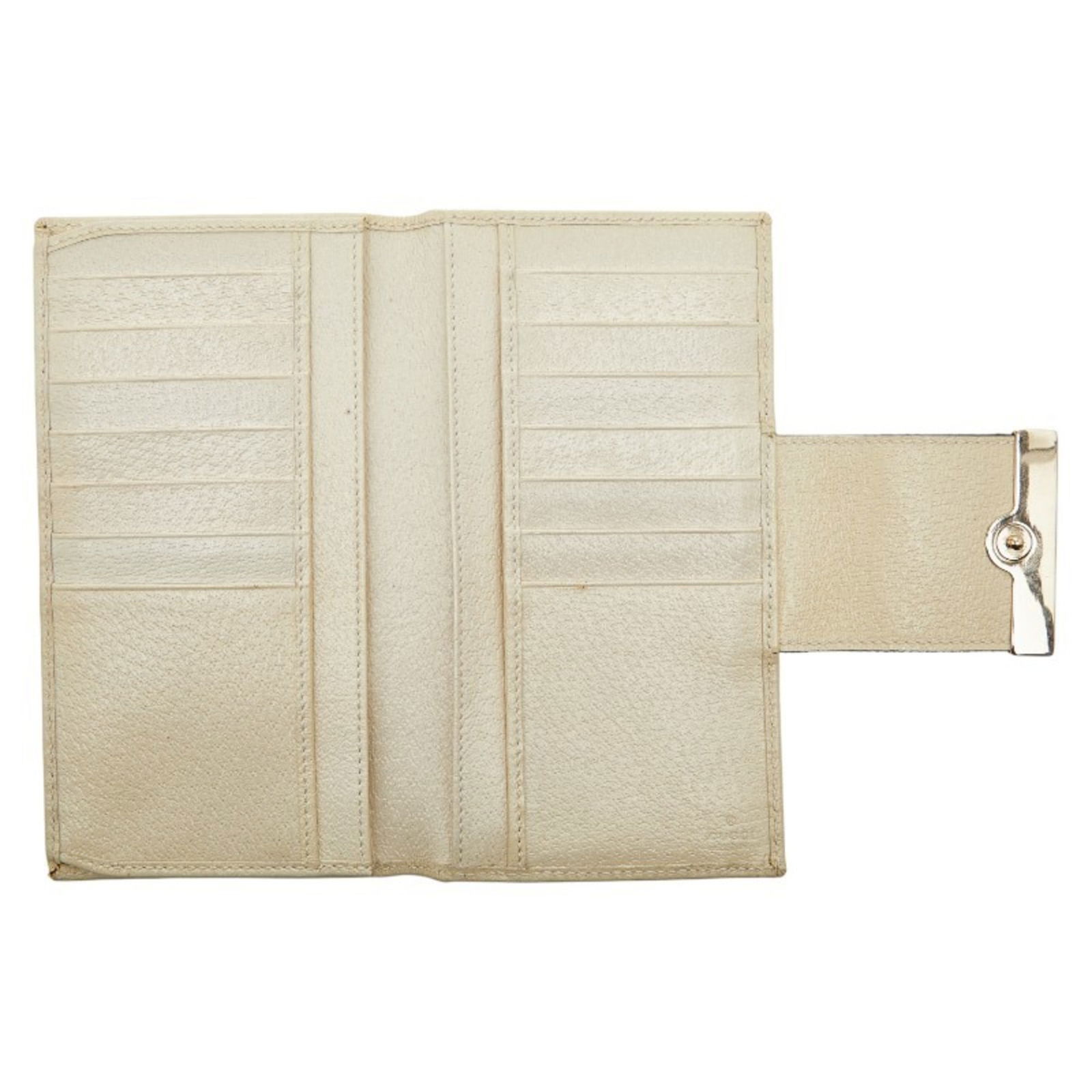 Leather - Gucci Long Wallet (Bi-Fold) Canvas - 6