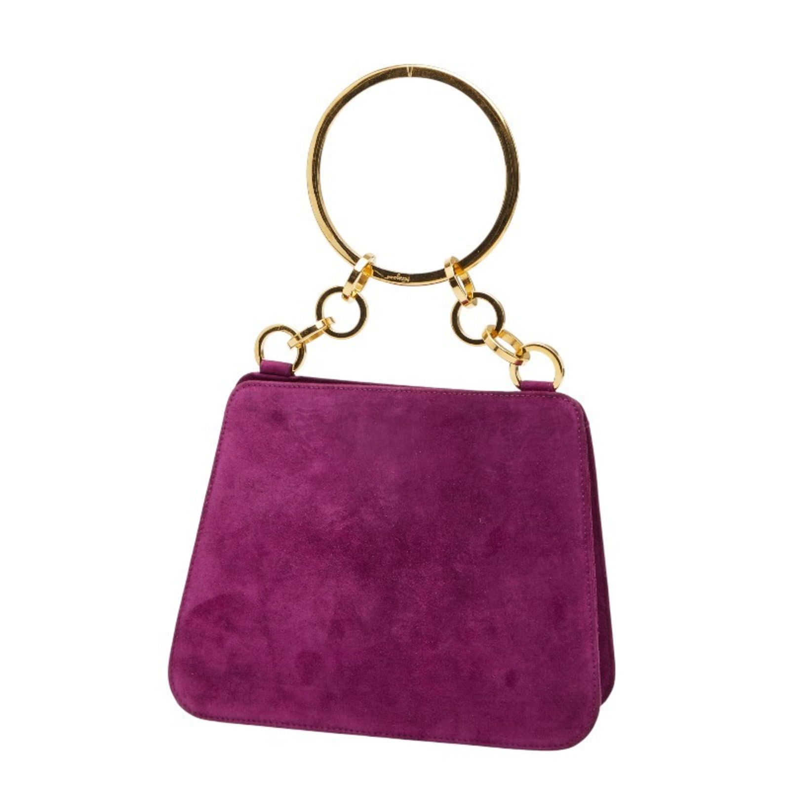Suede Salvatore Ferragamo Handbag - 2