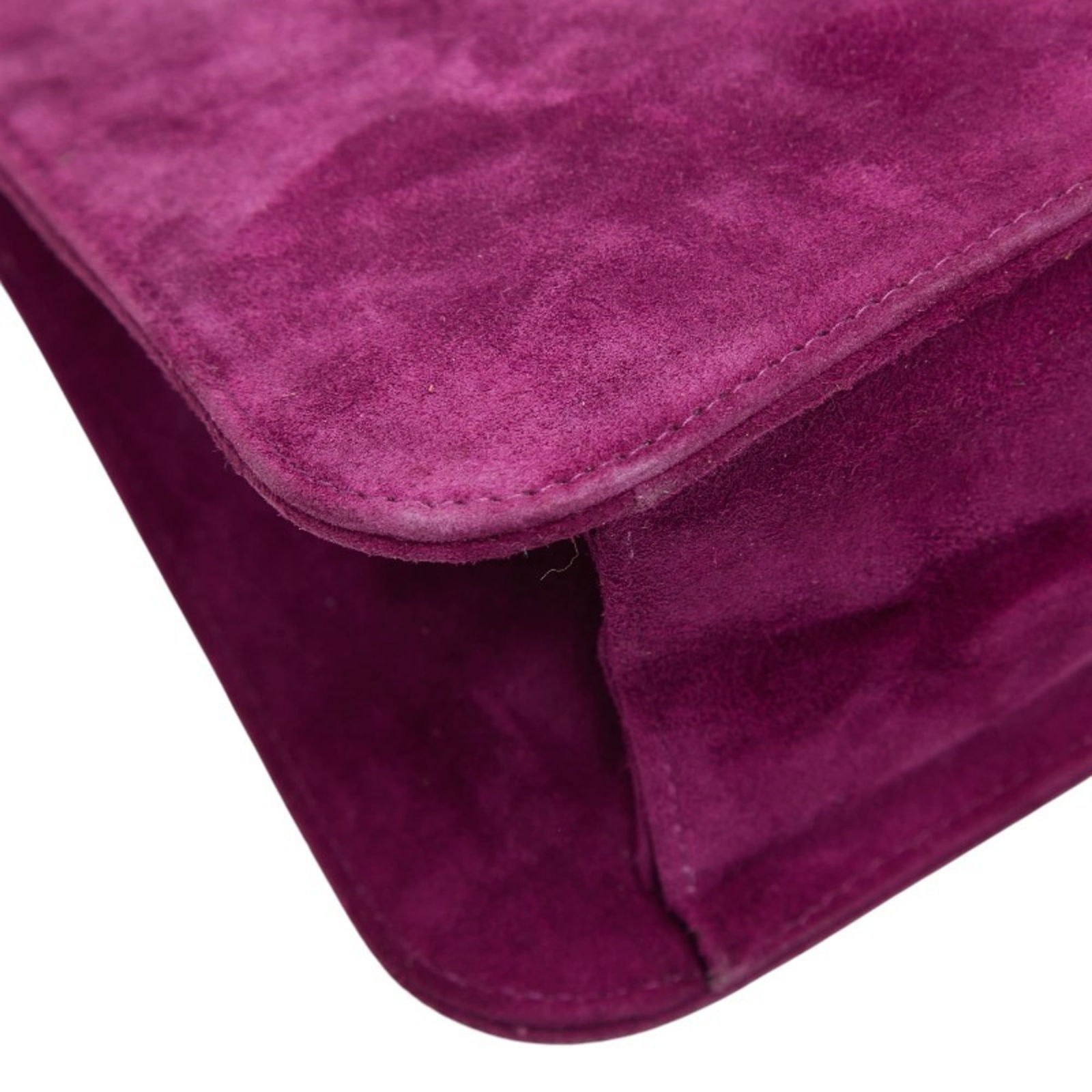 Suede Salvatore Ferragamo Handbag - 7