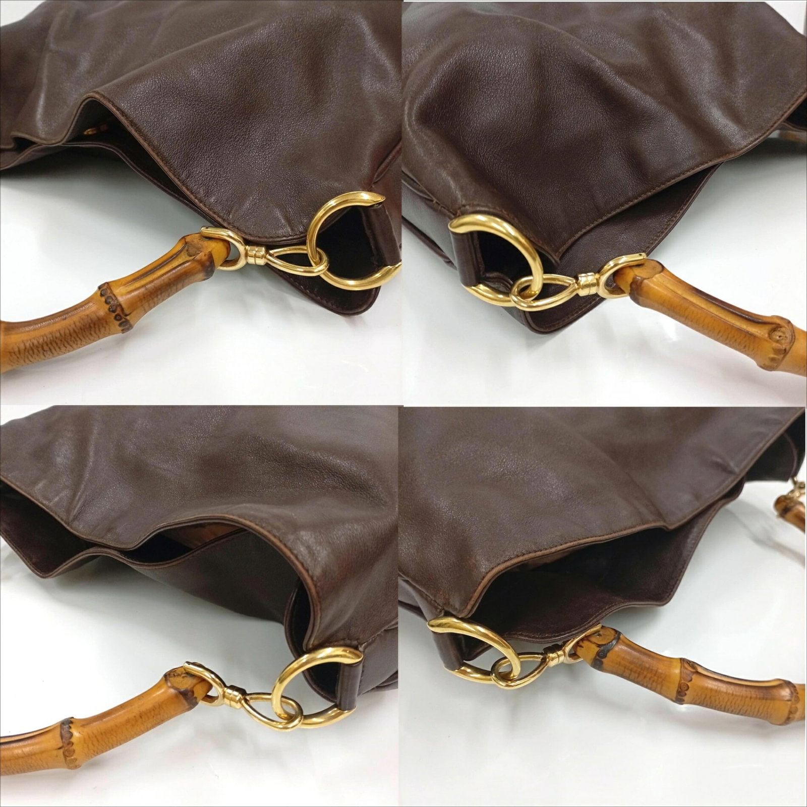 Leather - Gucci Handbag Bamboo - 4