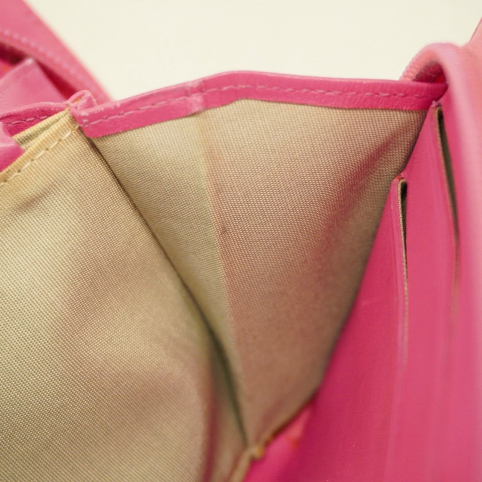 Leather Chanel Long Wallet (Bi-Fold) Patent - 11