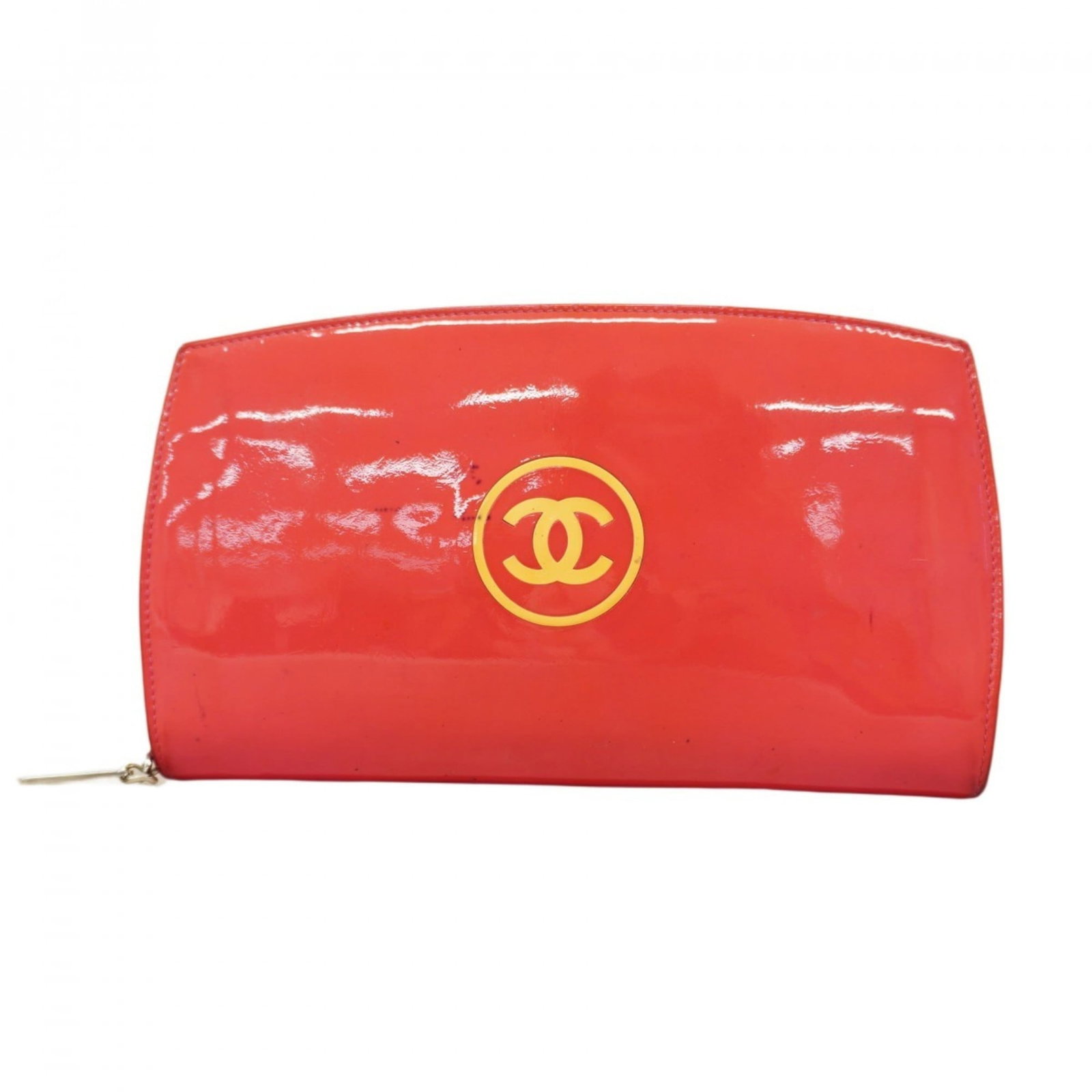 Leather Chanel Long Wallet (Bi-Fold) Patent (1 of 15)