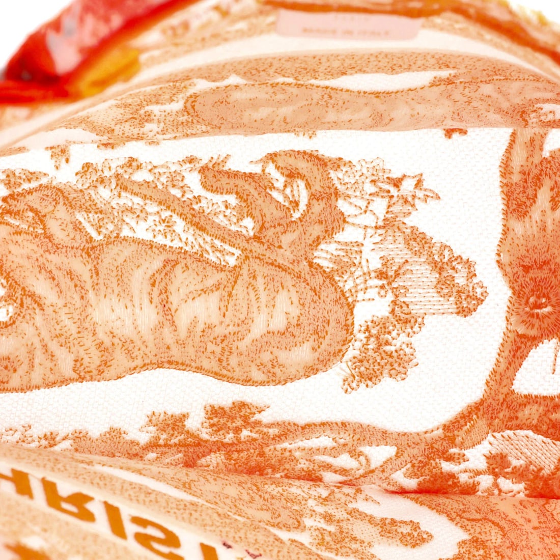 Medium Christian Dior Book Tote Embroidered Canvas - 5