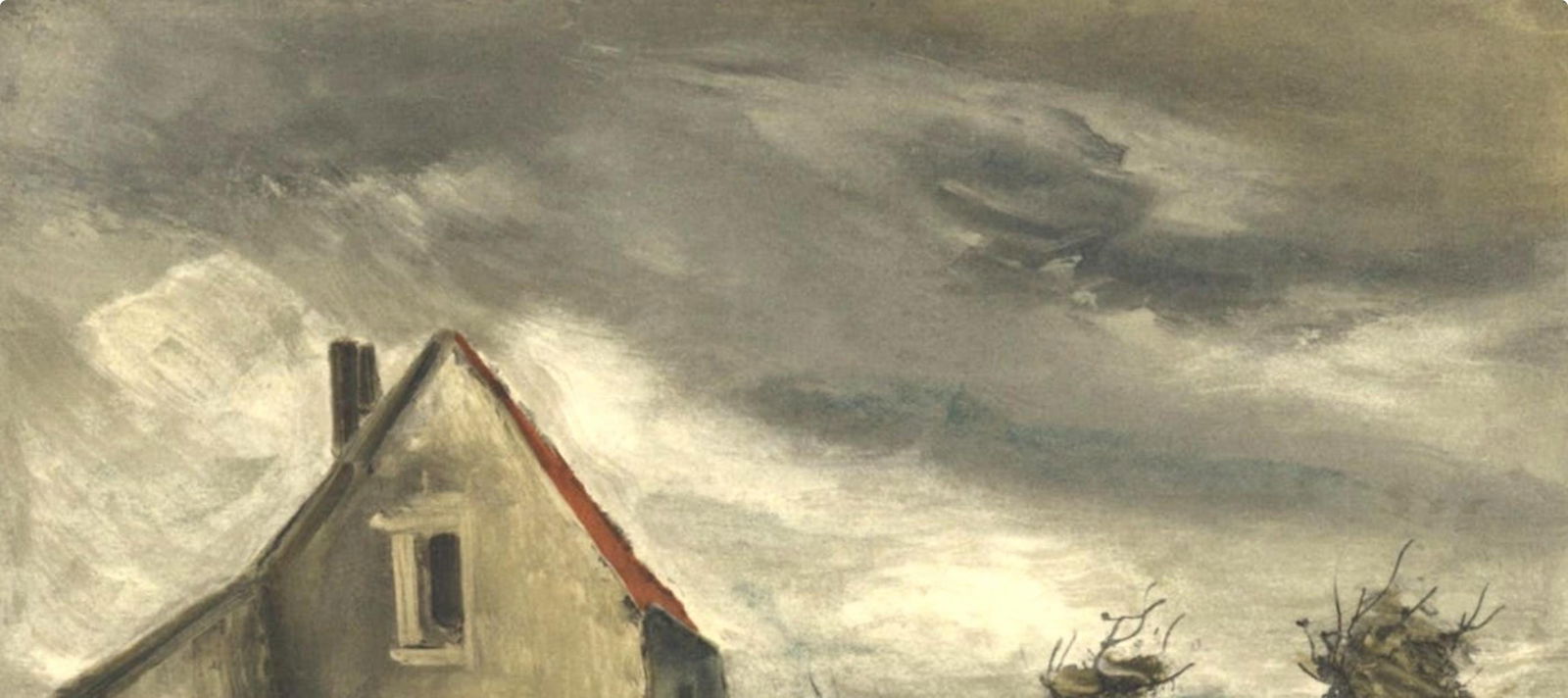 Lithograph - Maurice de Vlaminck - La maison dans la plaine - Vlaminck - Signed - 3