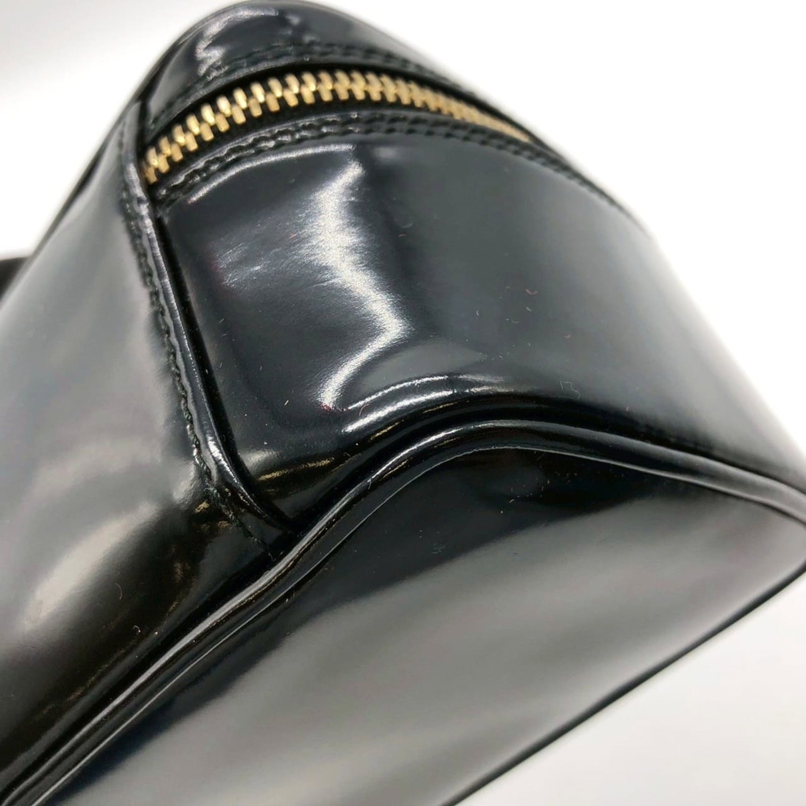 Leather Gucci Handbag Patent - 10