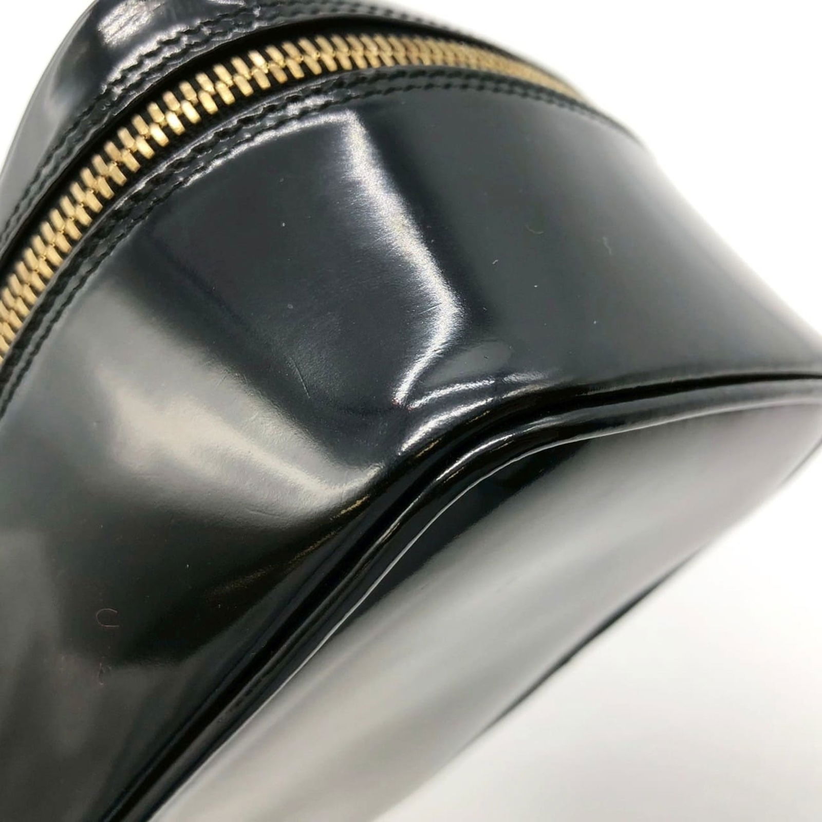 Leather Gucci Handbag Patent - 7