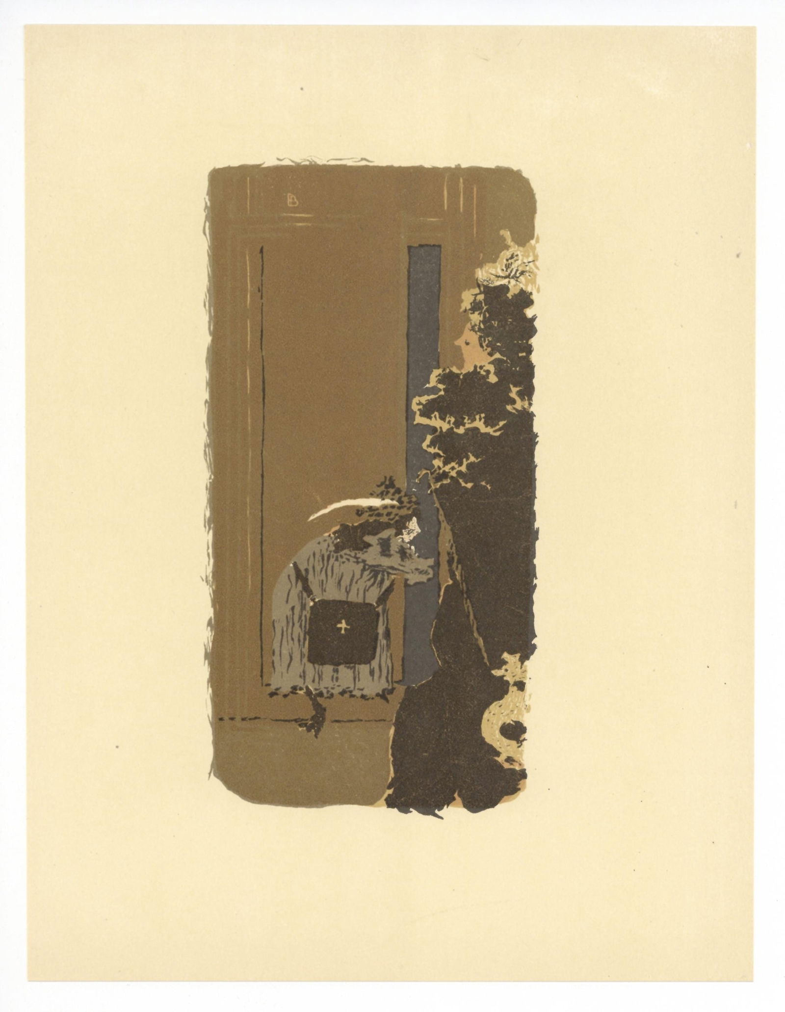 Lithograph - Pierre Bonnard - Dans la Rue - Bonnard Lithographe - 5