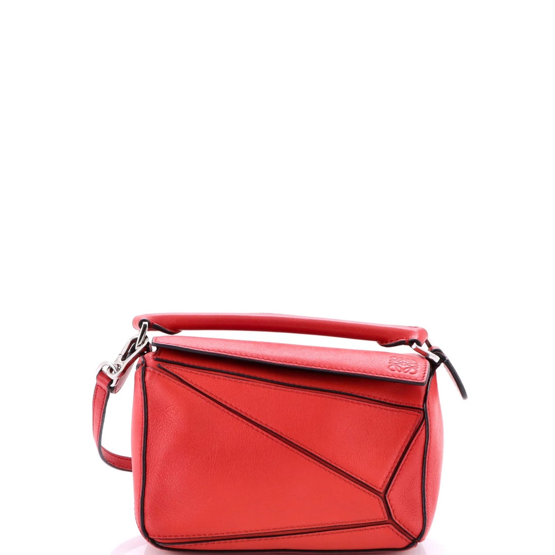 Mini Loewe Puzzle Bag Leather (1 of 5)