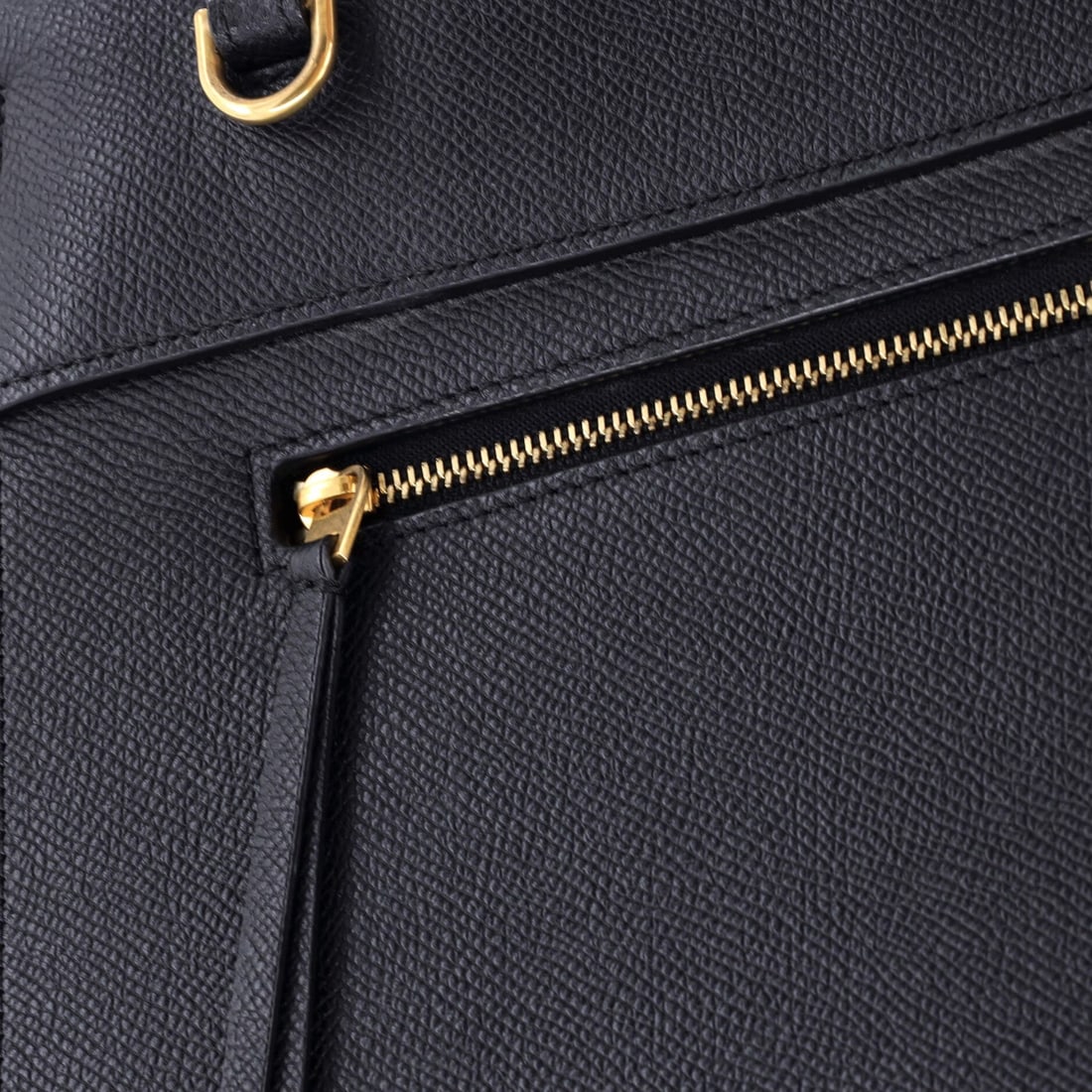 Mini Celine Belt Bag Textured Leather - 7