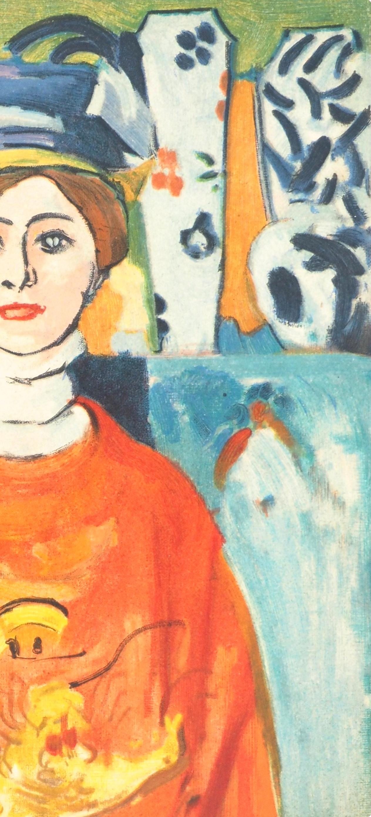 Lithograph - Henri Matisse - Mlle X - Portraits par Henri Matisse - 4