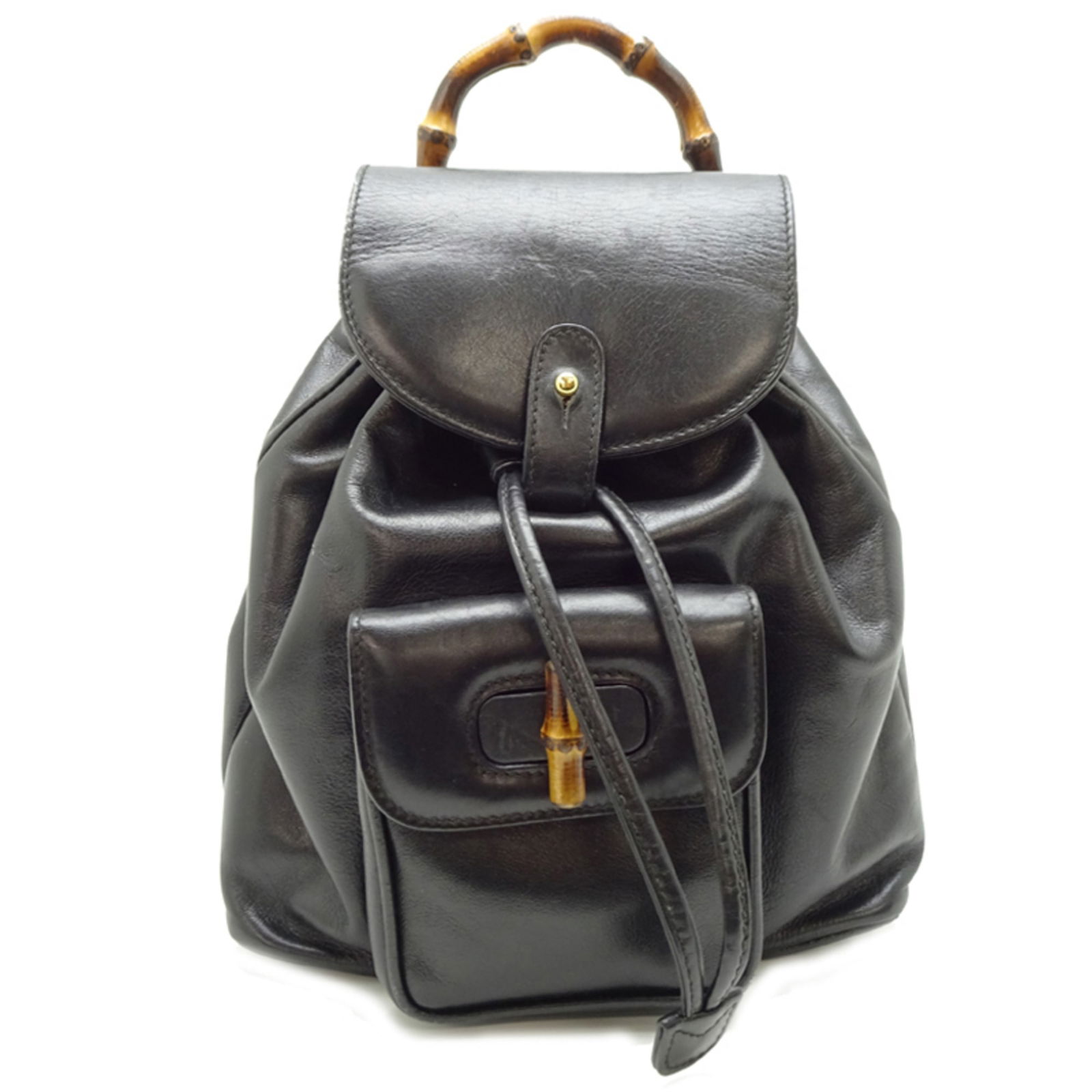 Bamboo - Gucci Backpack Leather - 2